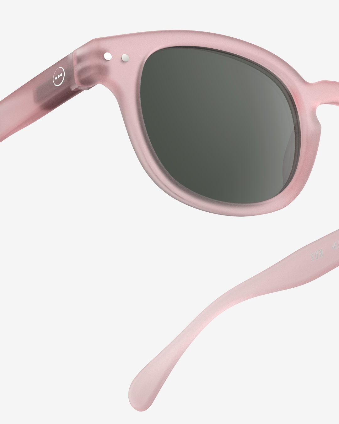 Lunette SUN C Pink Carré Rose à la mode - Izipizi