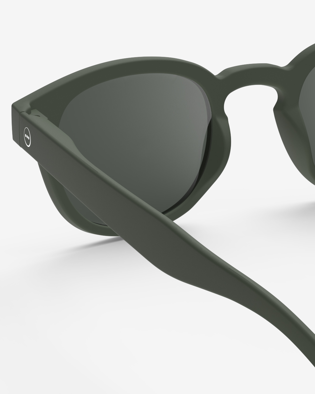 Trendy SUN glasses #C Kaki Green Square - Izipizi