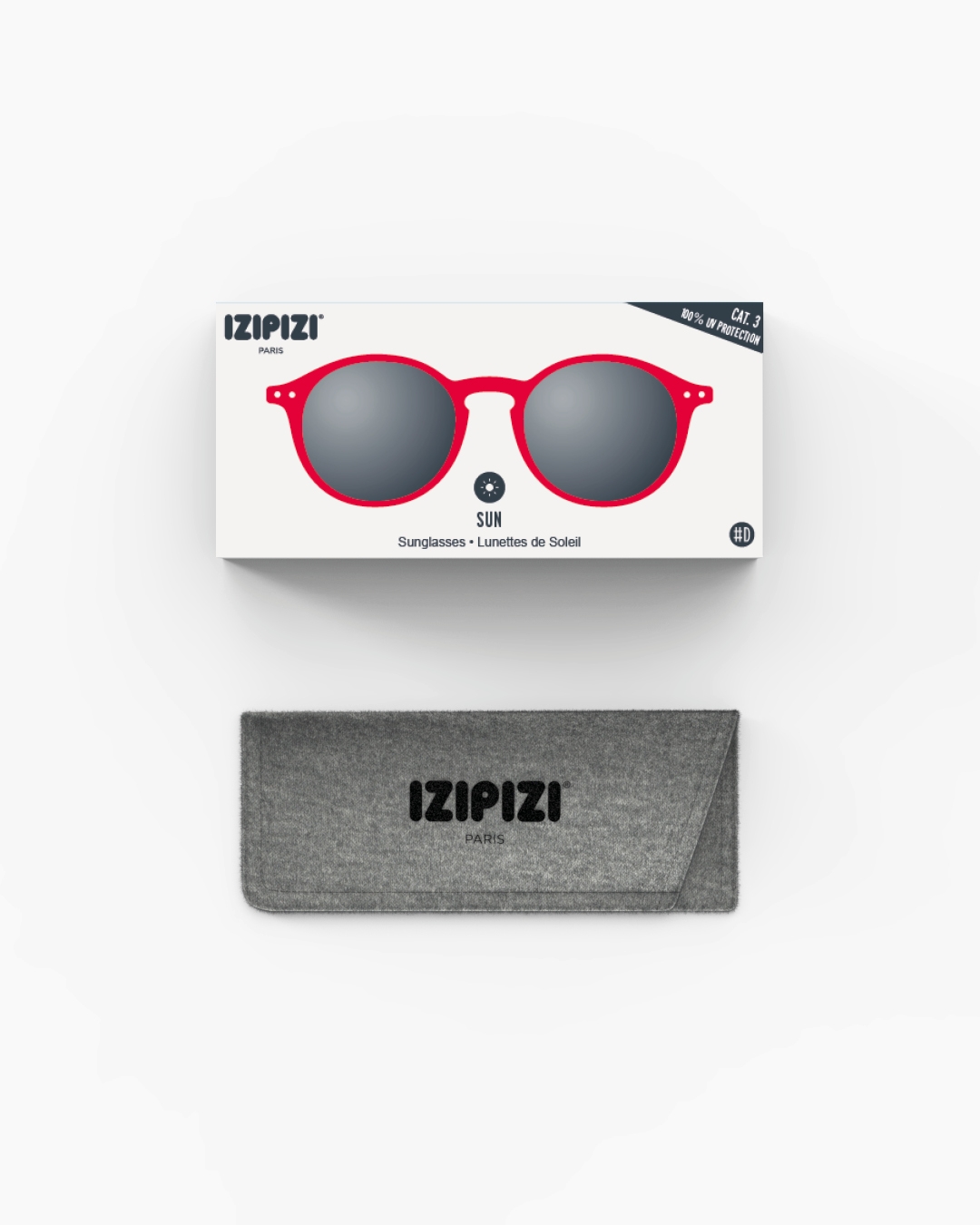 Trendy SUN glasses #D Red Pantos - Izipizi