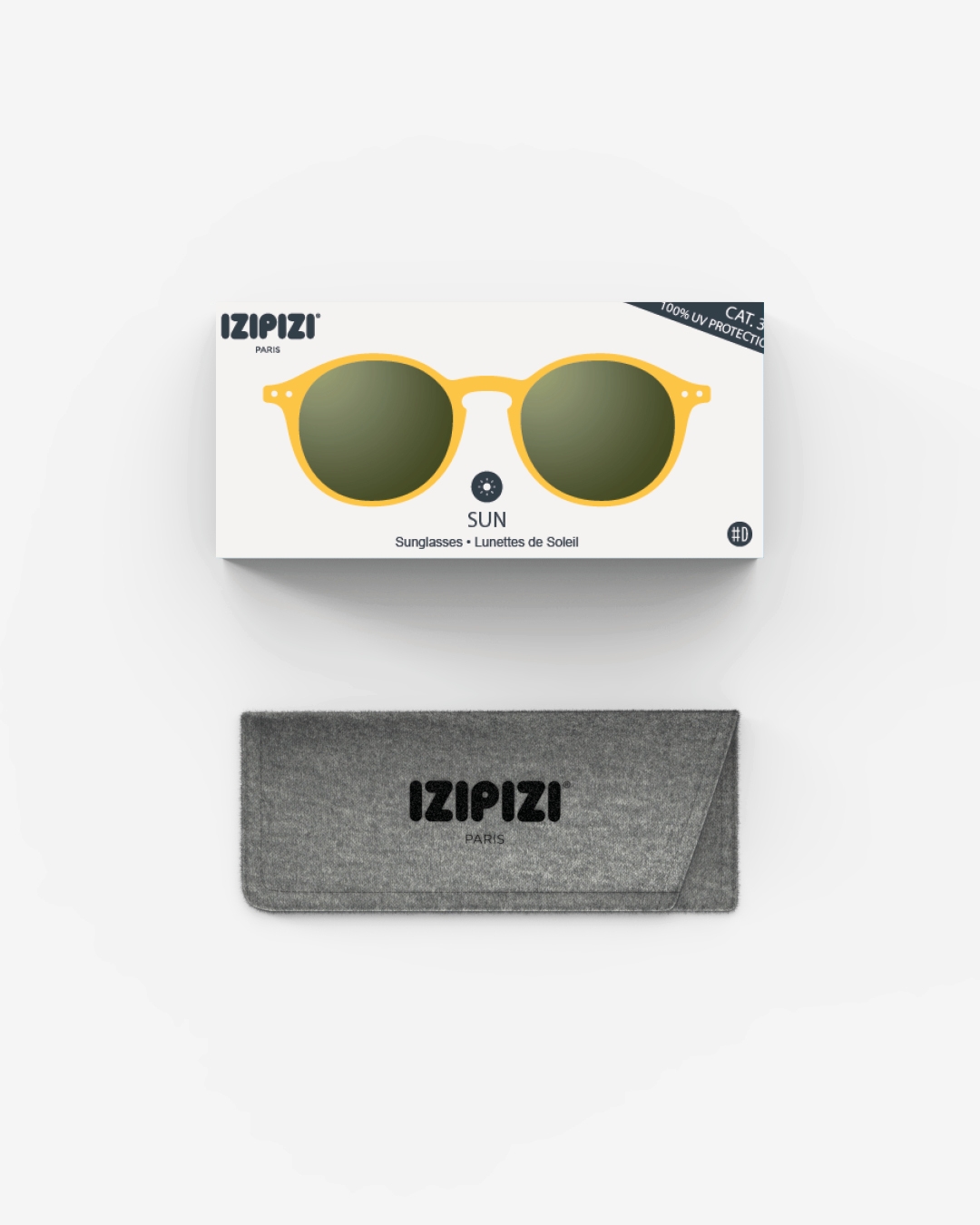 Trendy SUN glasses #D Yellow Honey Pantos - Izipizi