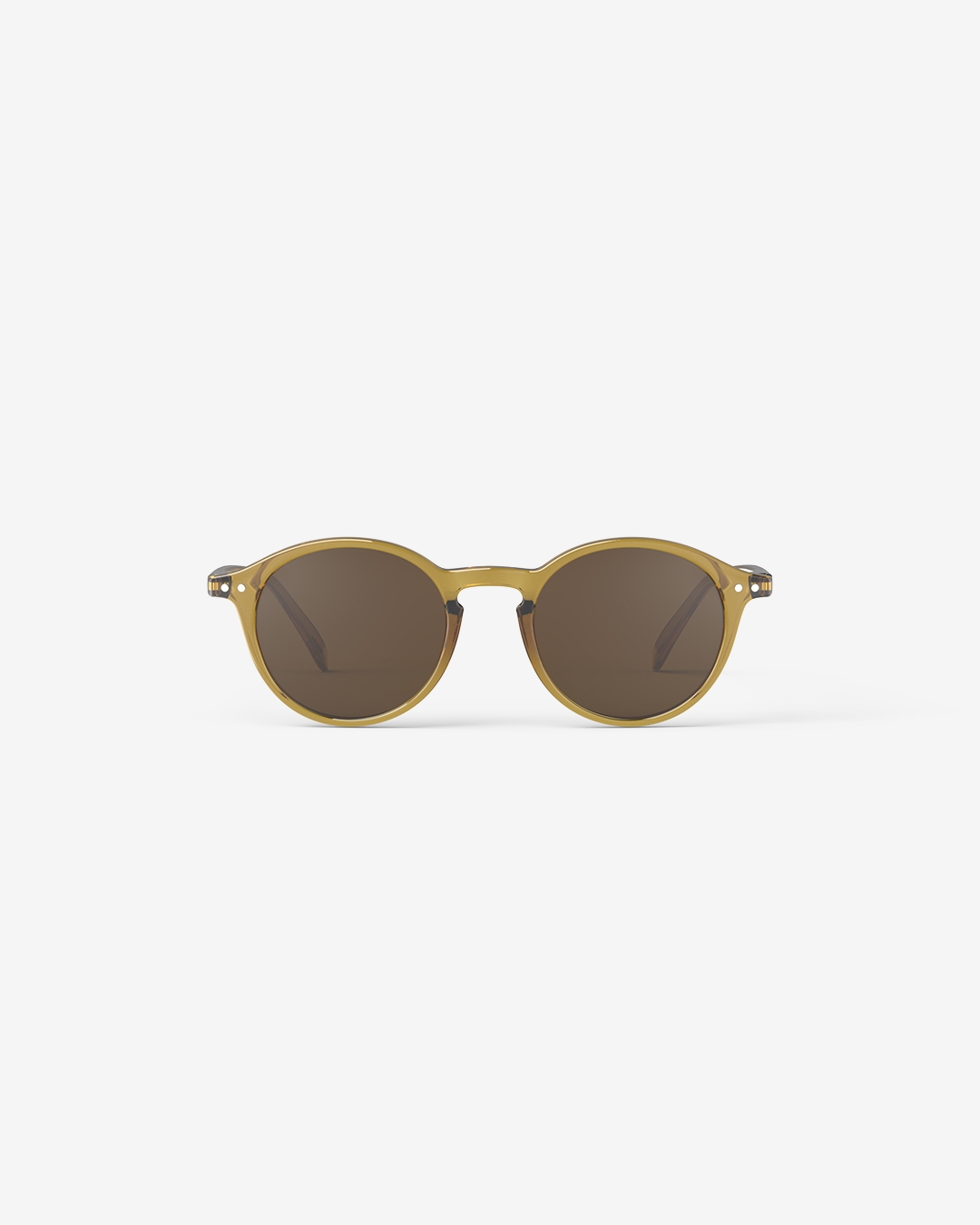 Trendy SUN glasses #D Golden Green Pantos - Izipizi