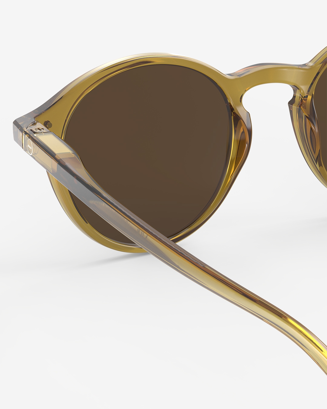 Trendy SUN glasses #D Golden Green Pantos - Izipizi