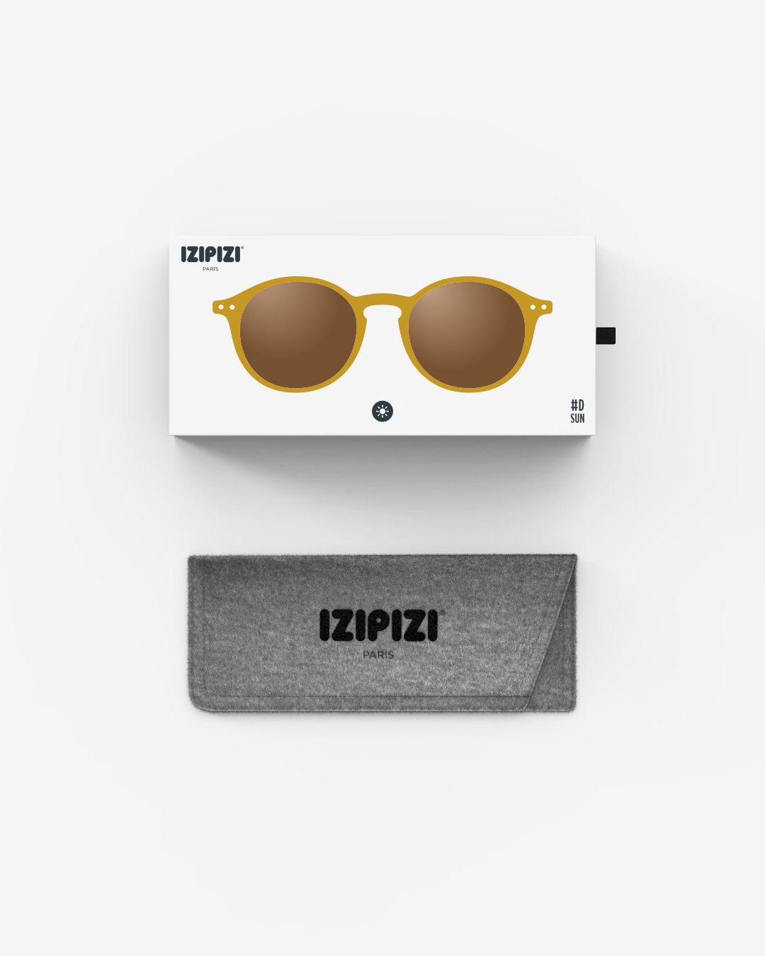 Brille #D Golden Green Pantos Grün - Izipizi