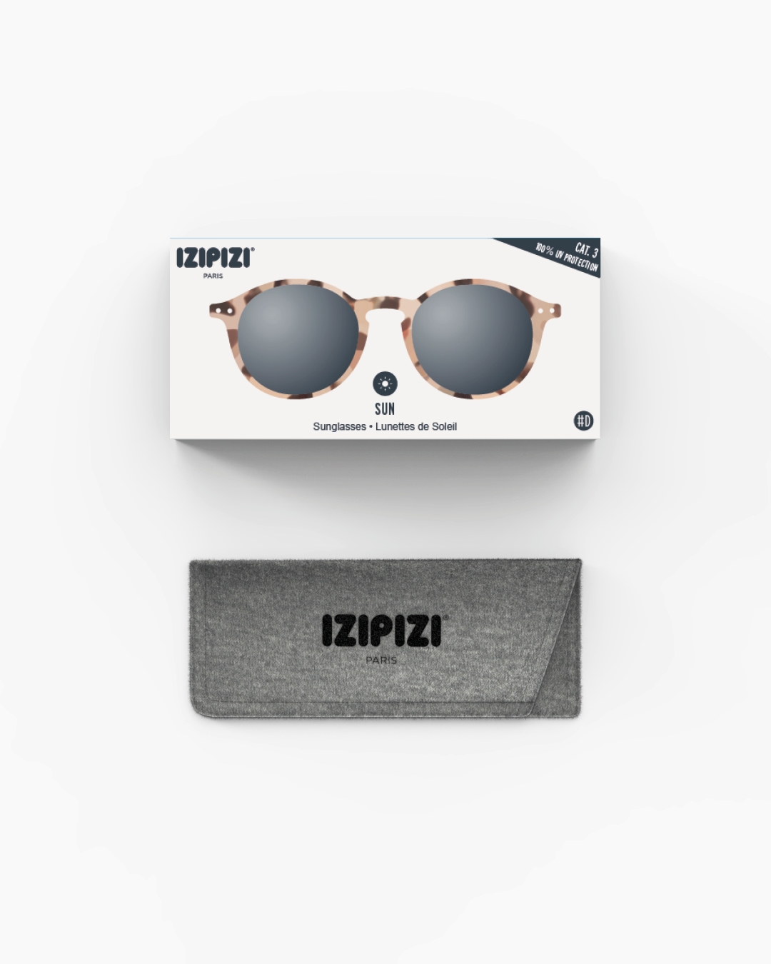 Trendy SUN glasses #D Light Tortoise Pantos - Izipizi