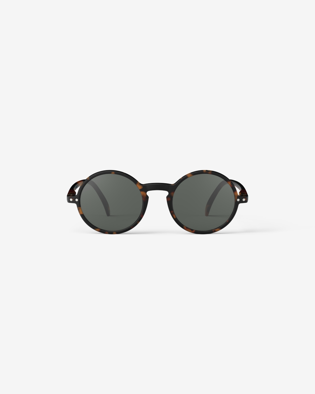 Trendy SUN glasses #G Tortoise Green Lenses Redonda - Izipizi