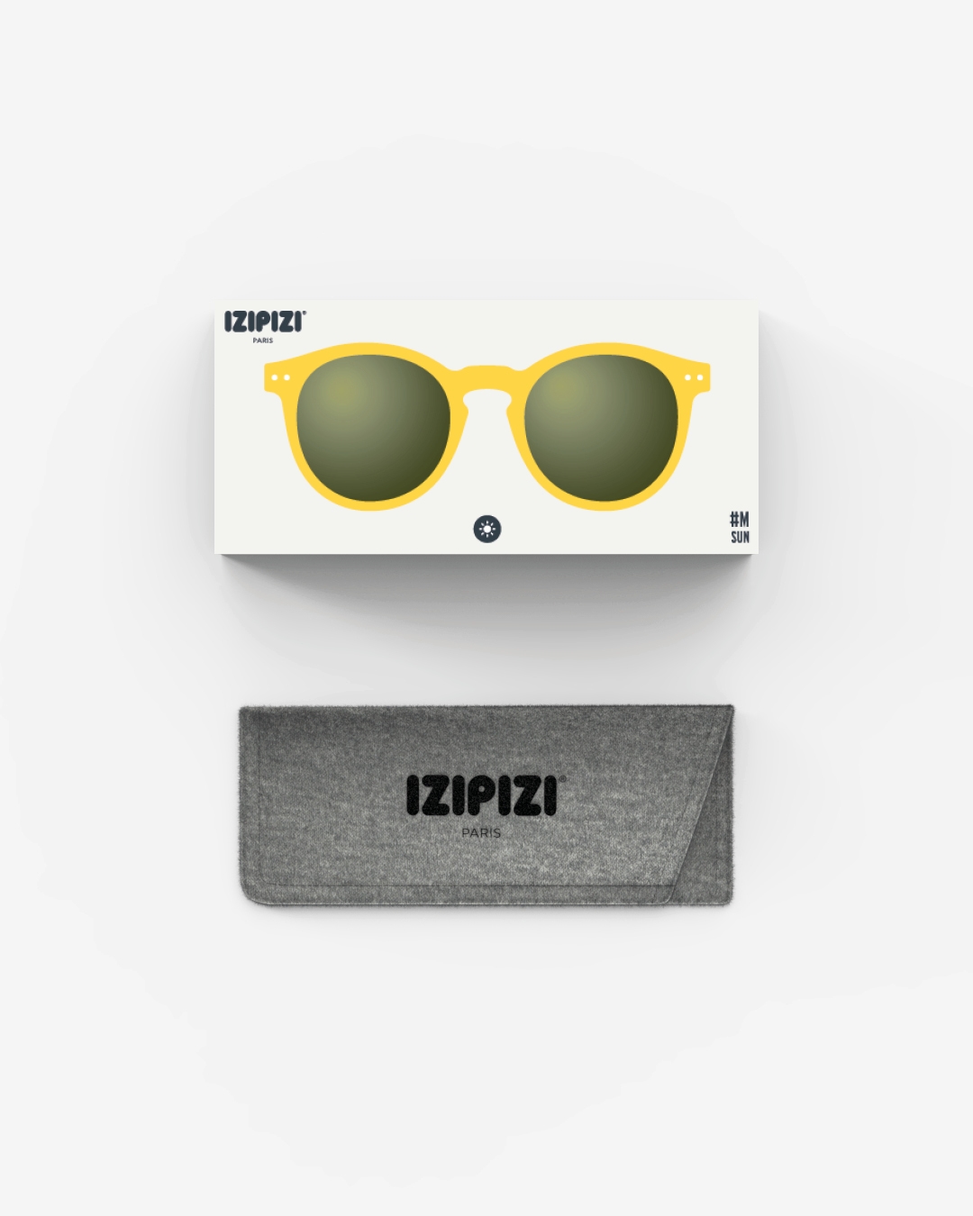 Trendy SUN glasses #M Yellow Honey Pantos - Izipizi