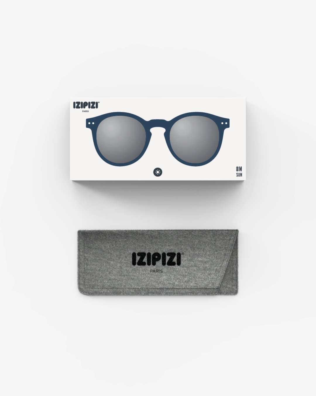 Lunette #M Indigo Pantos Bleu à la mode - Izipizi