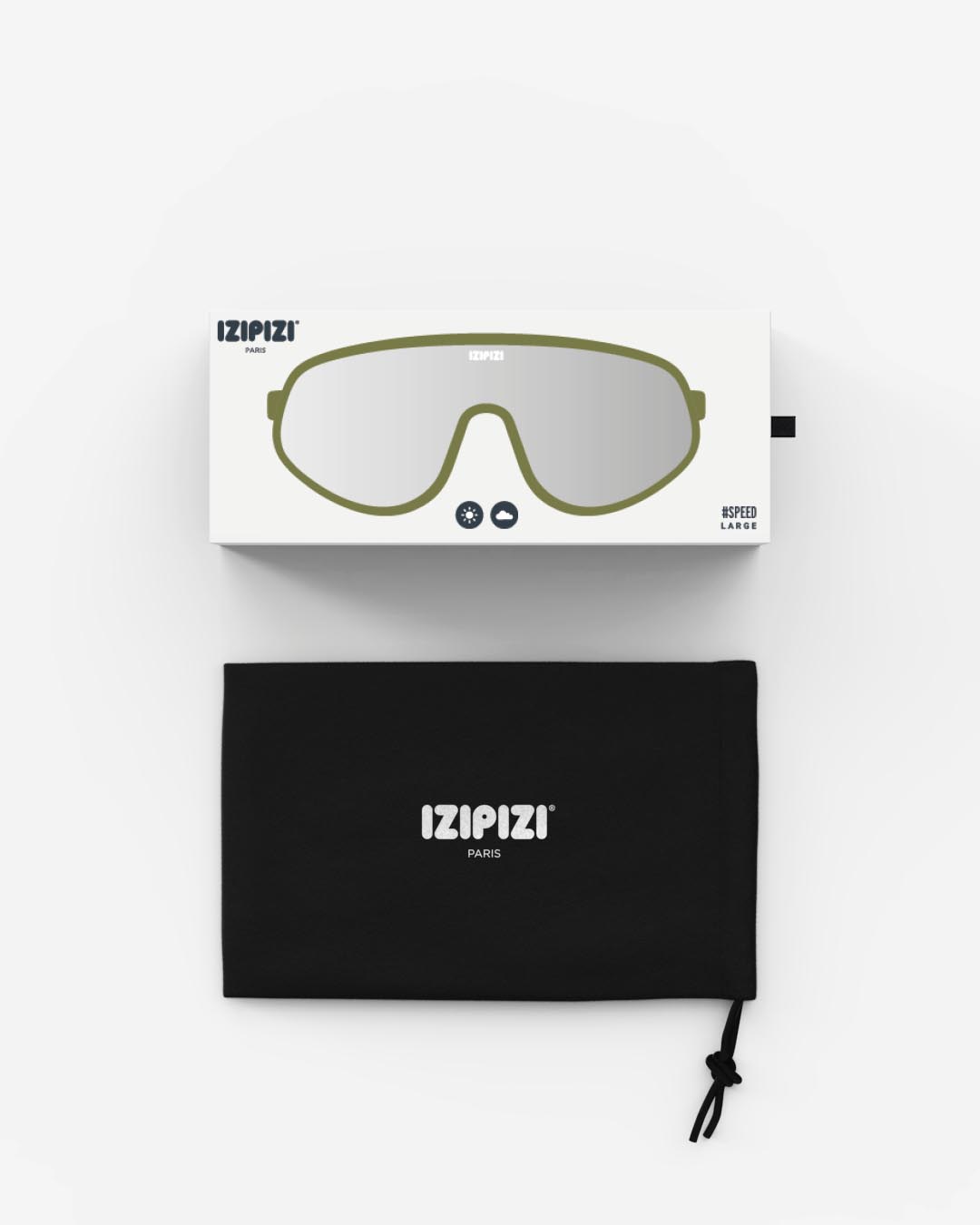 Trendy SPEED glasses Kaki Green All Weather - Izipizi