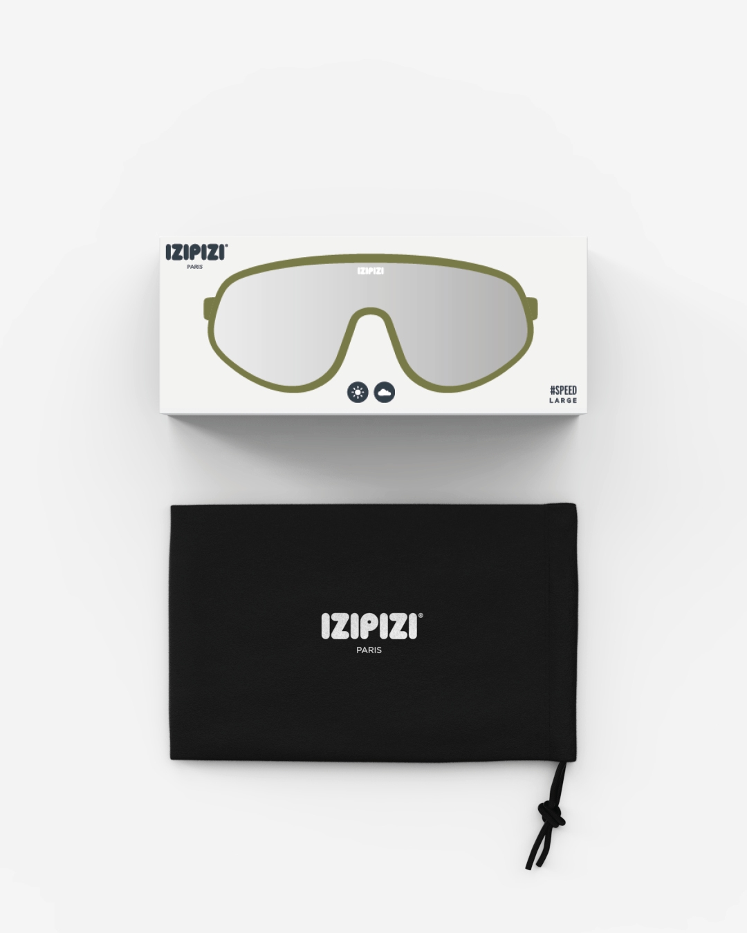 Brille #SPEED - Sage Green All Weather Grün - Izipizi