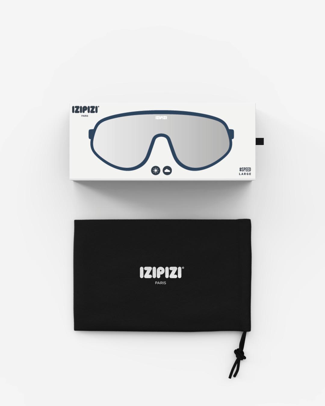 Lunette #SPEED - Night Blue All Weather Bleu à la mode - Izipizi