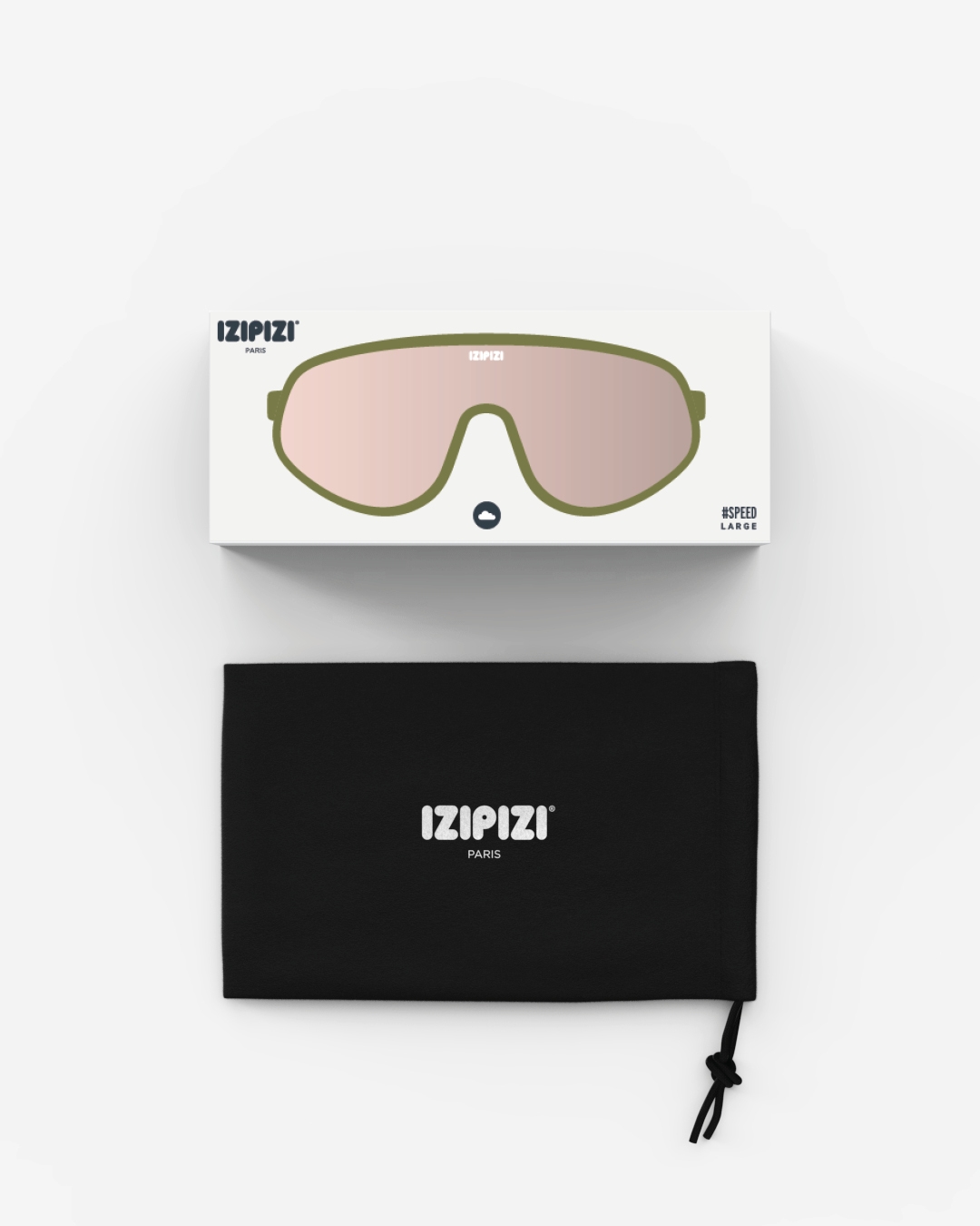 Lunette #SPEED - Sage Green Low Light Vert à la mode - Izipizi
