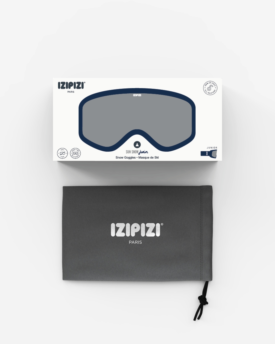 Brille #SNOW JUNIOR - Navy Blue Blau - Izipizi