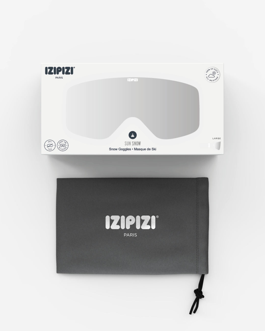 White All Weather Trendy White glasses IZIPIZI