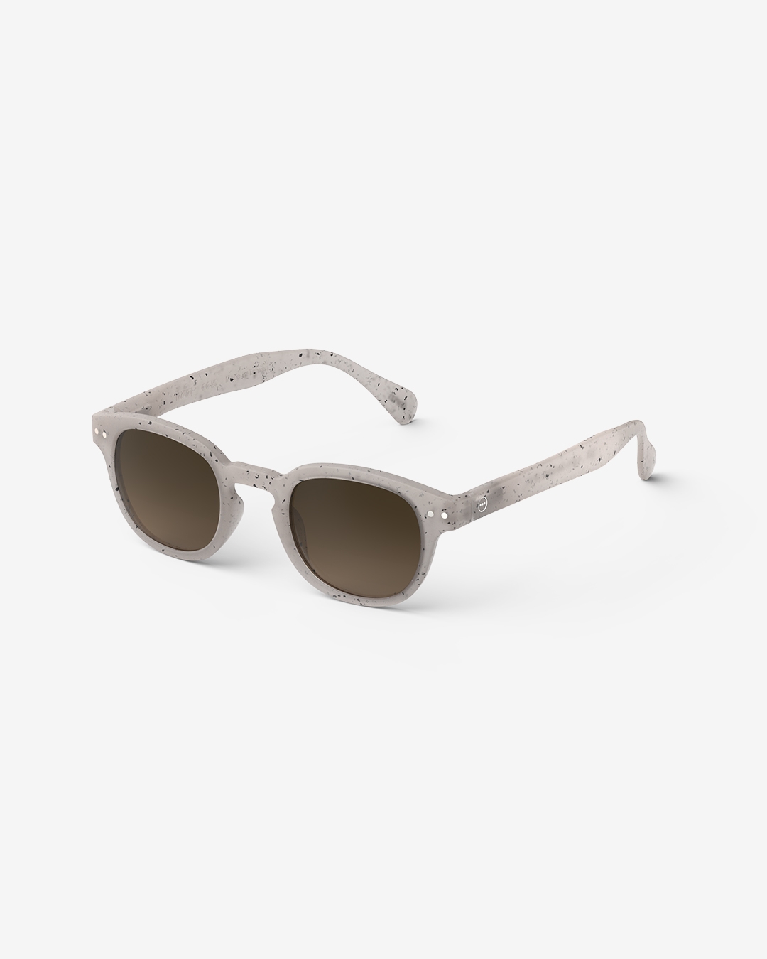 Trendy SUN glasses #C Ceramic Beige Square - Izipizi