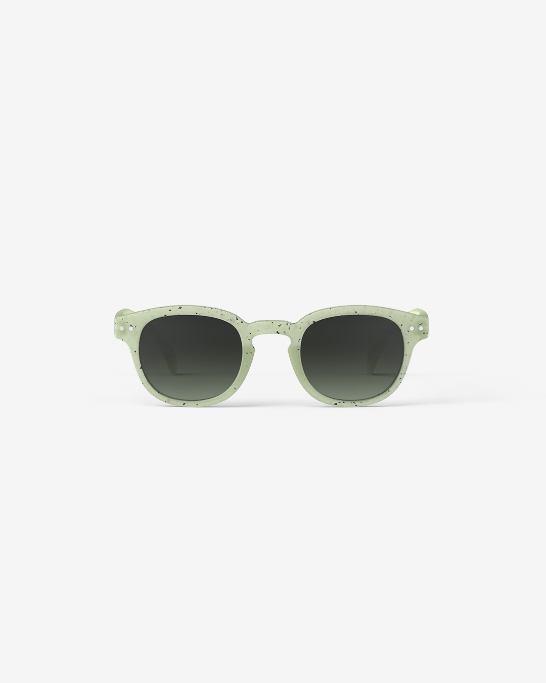 Trendy SUN glasses #C Dyed Green Square - Izipizi