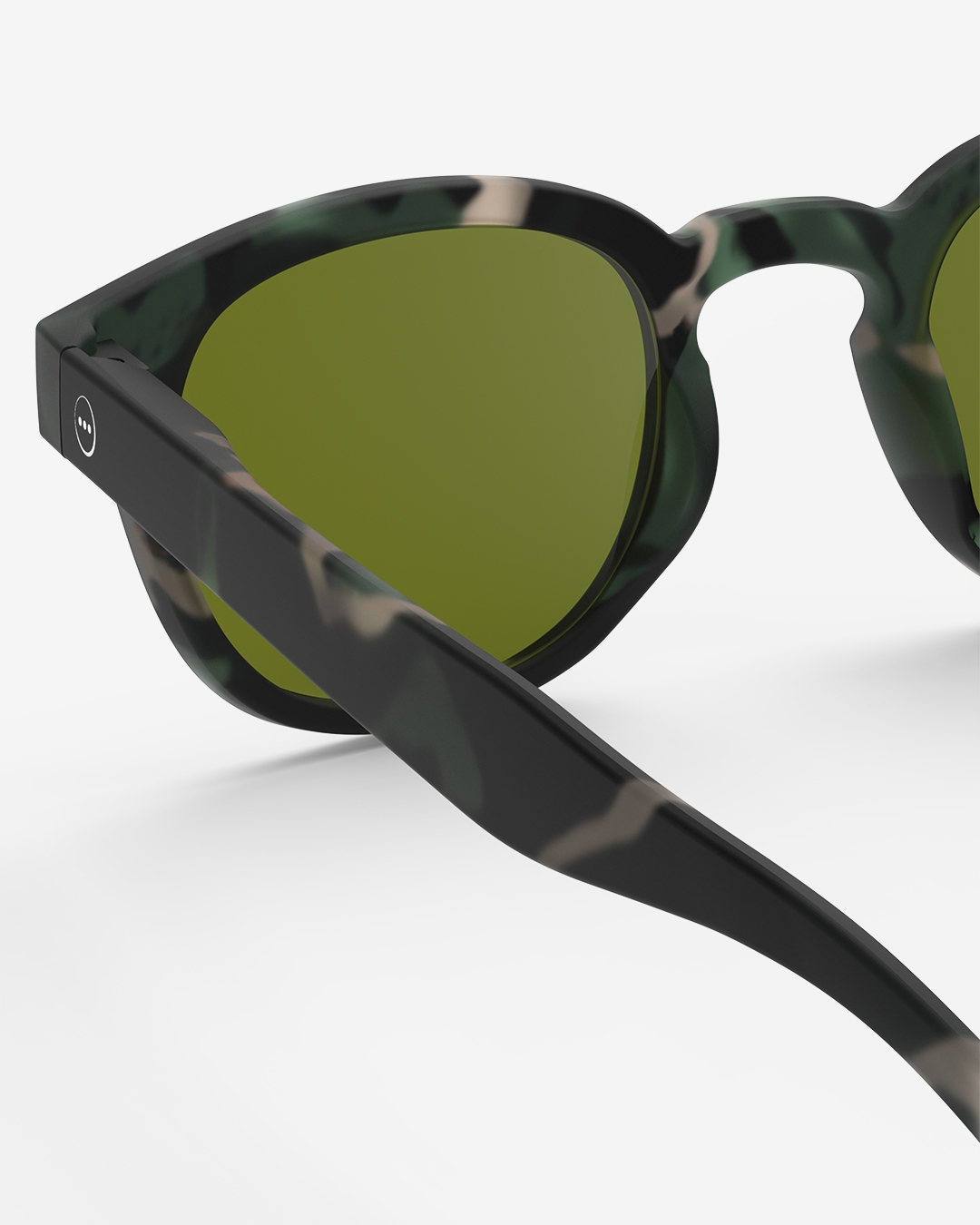 Lunette #C Camo ENGINEERED GARMENTS X IZIPIZI Carré Noir à la mode - Izipizi