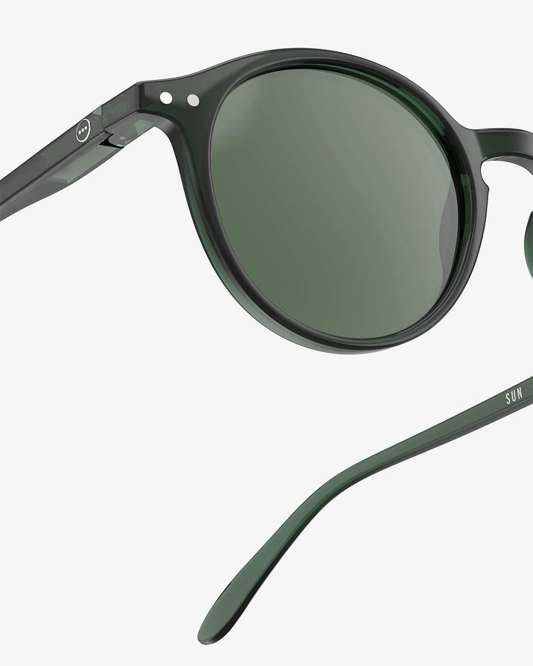 Trendy SUN glasses #D Bakelite Green Pantos - Izipizi