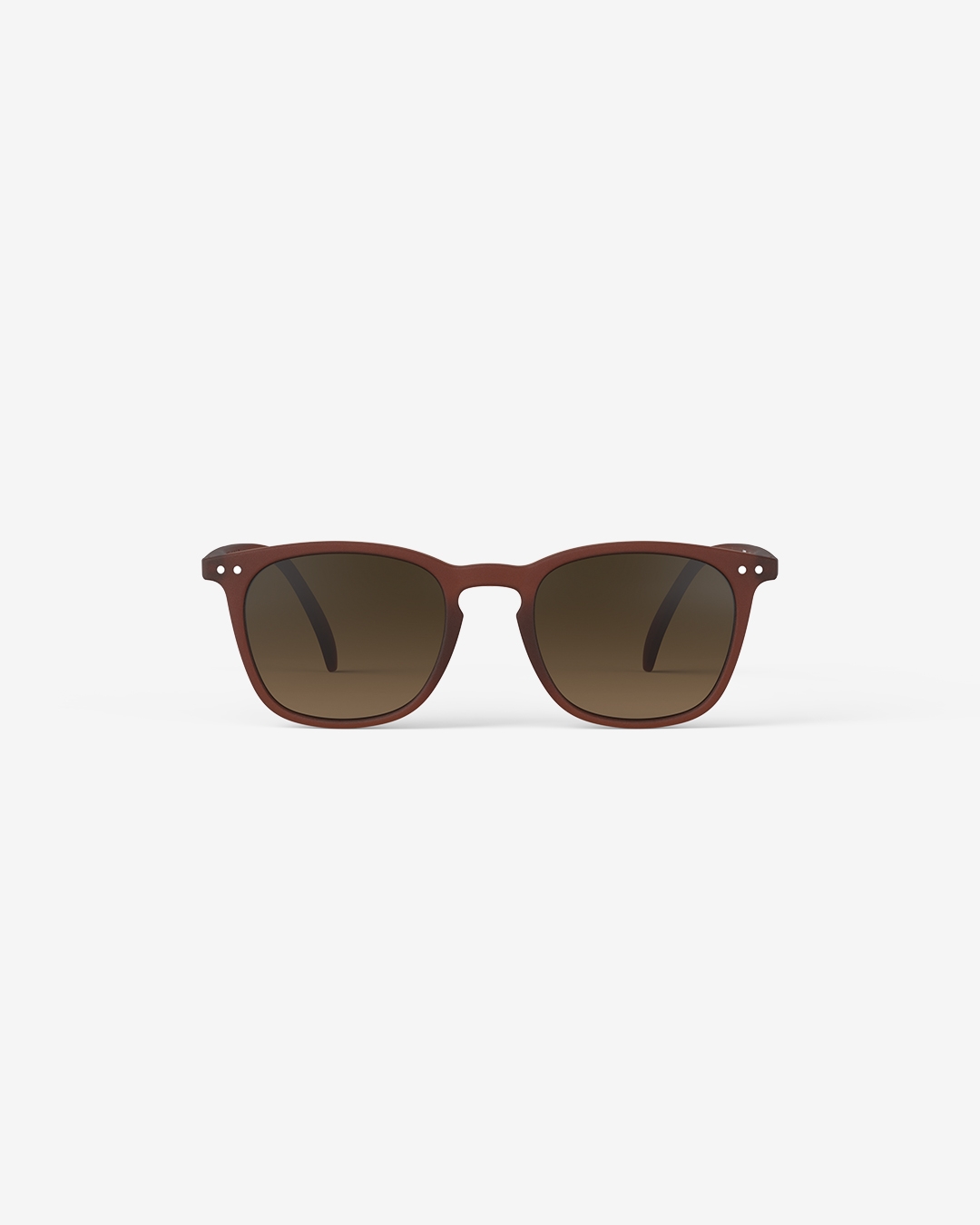 Trendy SUN glasses #E Mahogany Trapeze - Izipizi