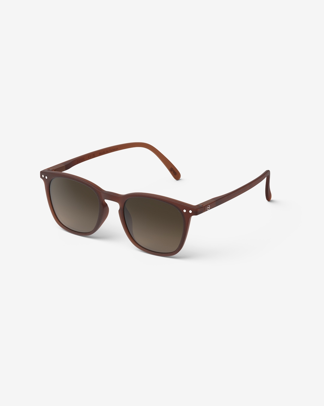 Trendy SUN glasses #E Mahogany Trapeze - Izipizi