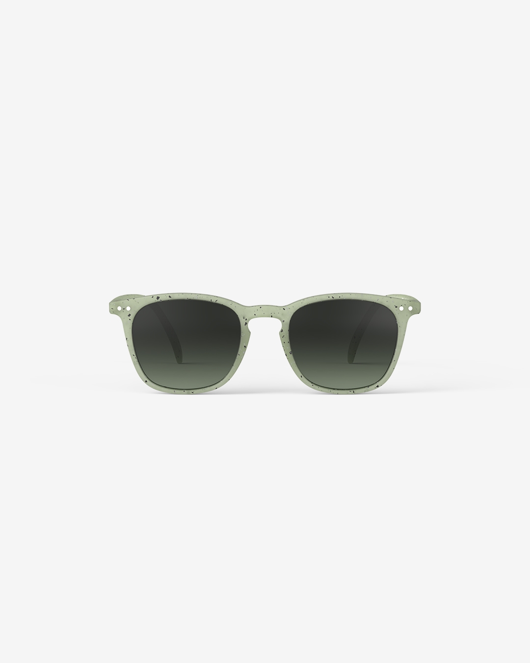 Gafas #E Dyed Green Trapezoidale Verde - Izipizi