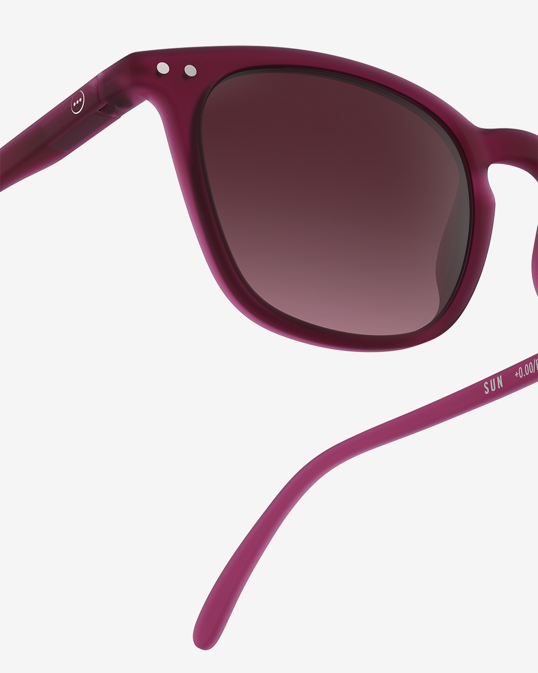 Trendy SUN glasses #E Antique Purple Trapeze - Izipizi