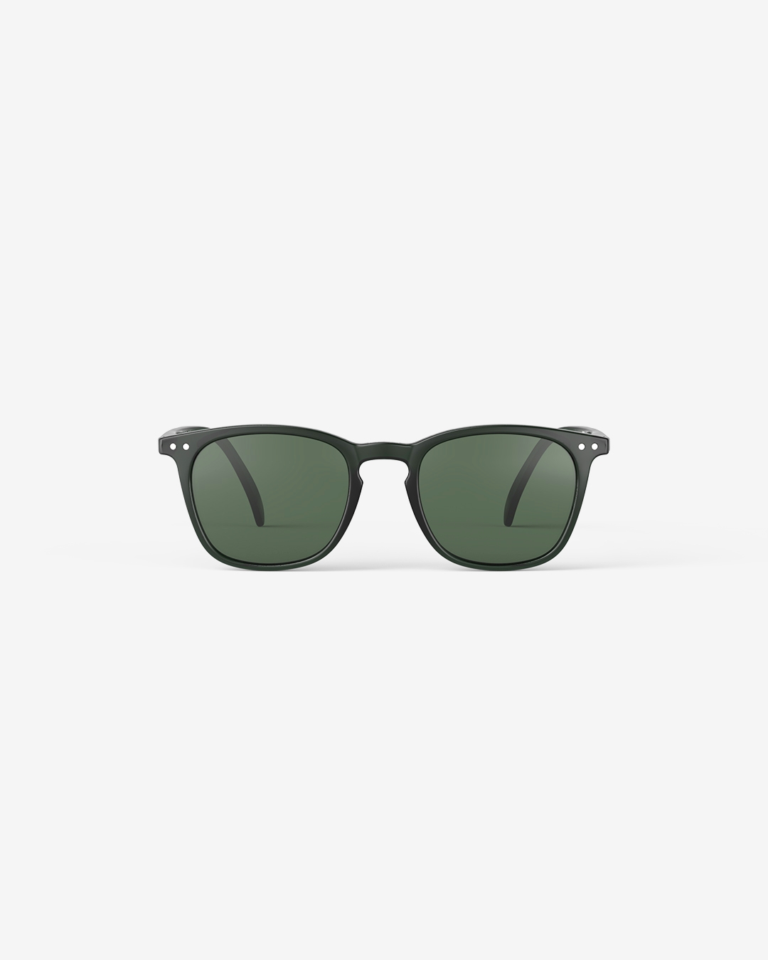 Trendy SUN glasses #E Bakelite Green Trapezoidale - Izipizi