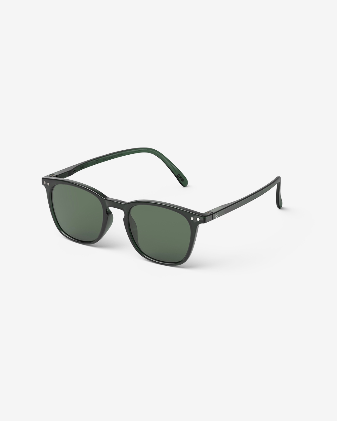 Trendy SUN glasses #E Bakelite Green Trapezoidale - Izipizi