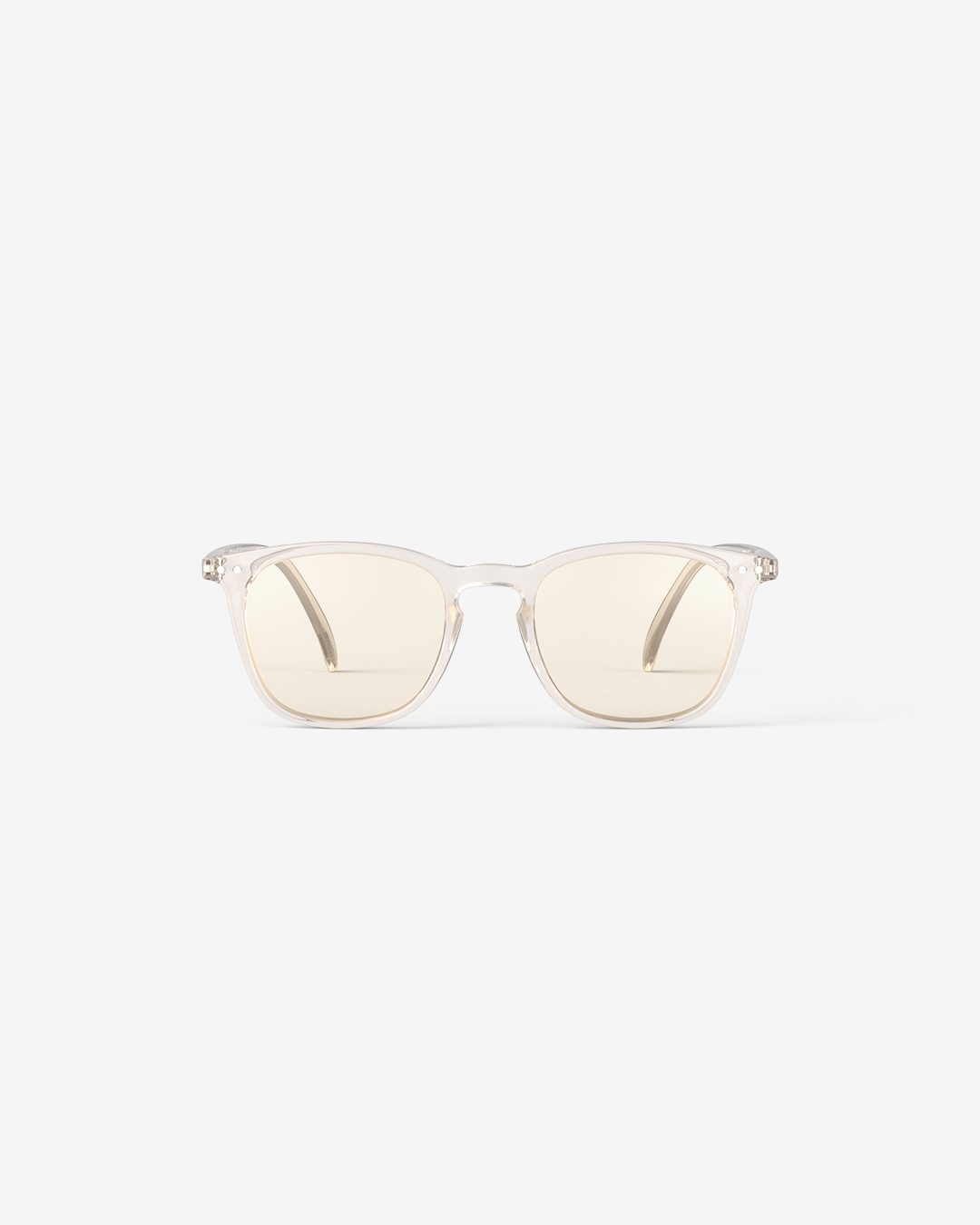 Trendy SUN glasses #E Paper Note Beige Trapezoidale - Izipizi