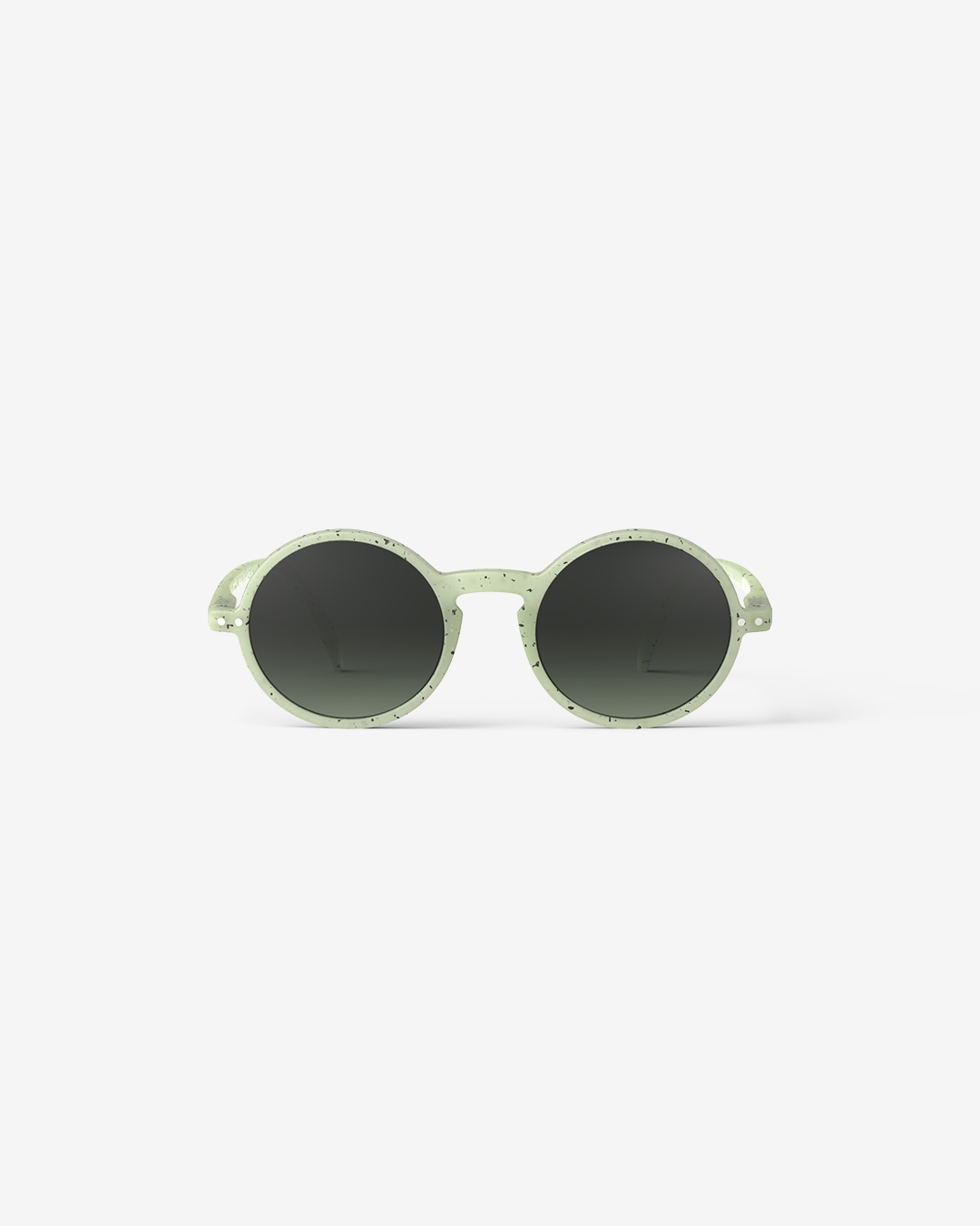 Trendy SUN glasses #G Dyed Green Round - Izipizi