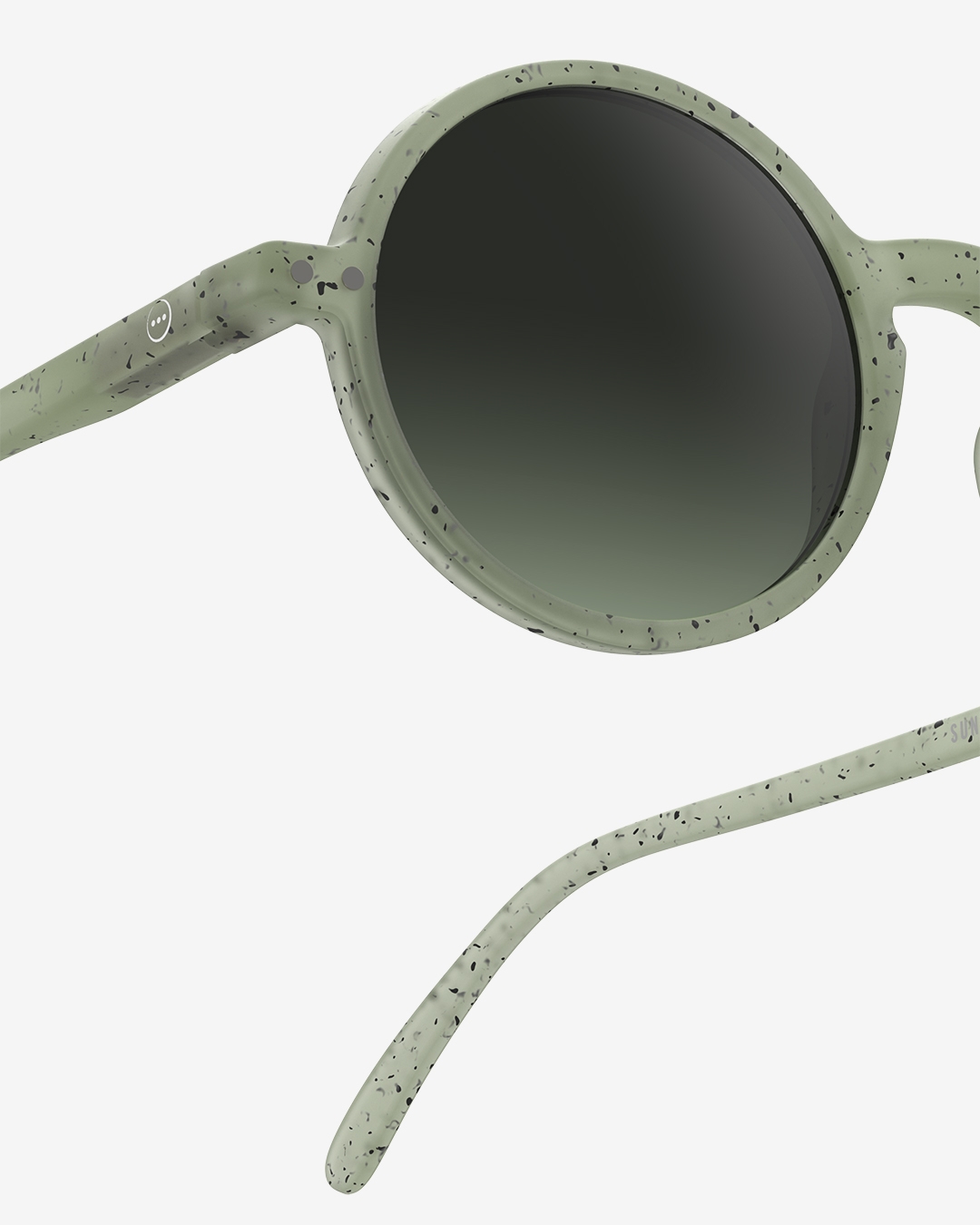 Gafas #G Dyed Green Redonda Verde - Izipizi