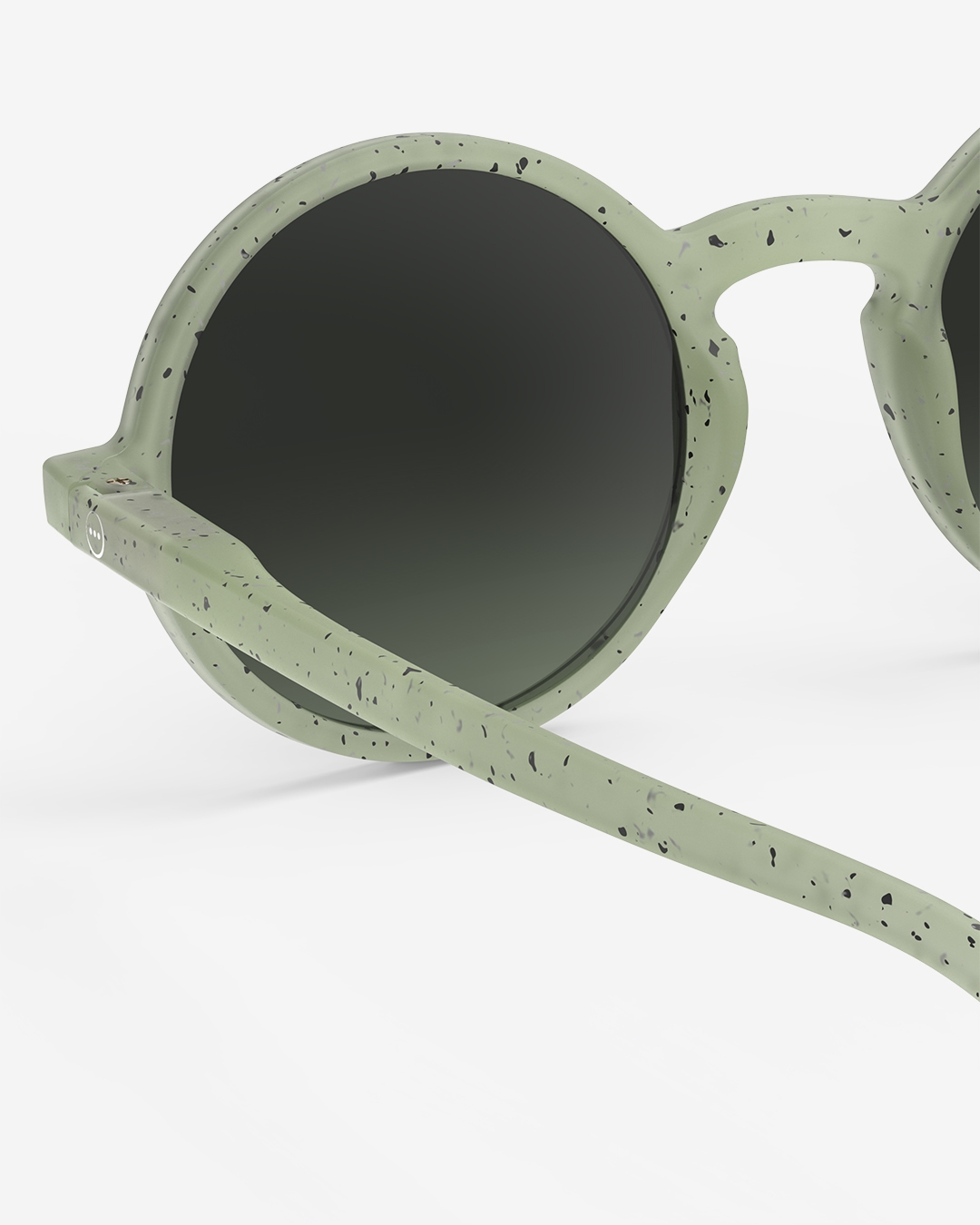 Brille #G Dyed Green Runde Grün - Izipizi