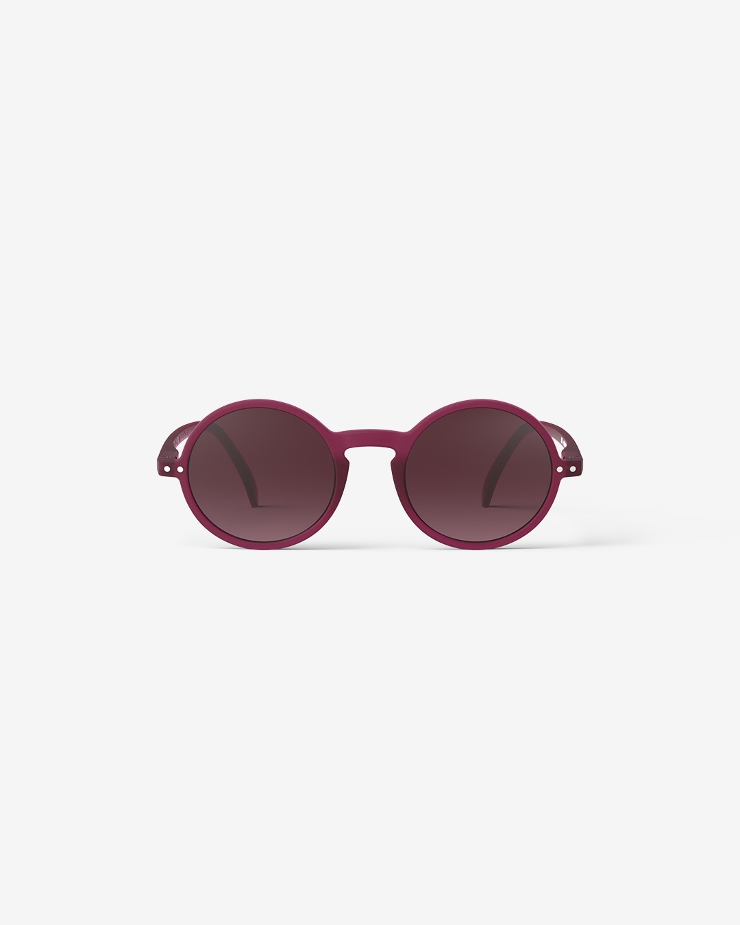 Purple circle glasses sales