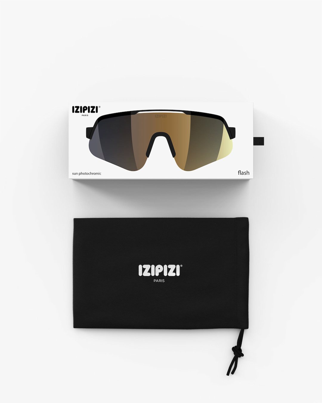 Trendy ACTIVE glasses #FLASH Black - Izipizi