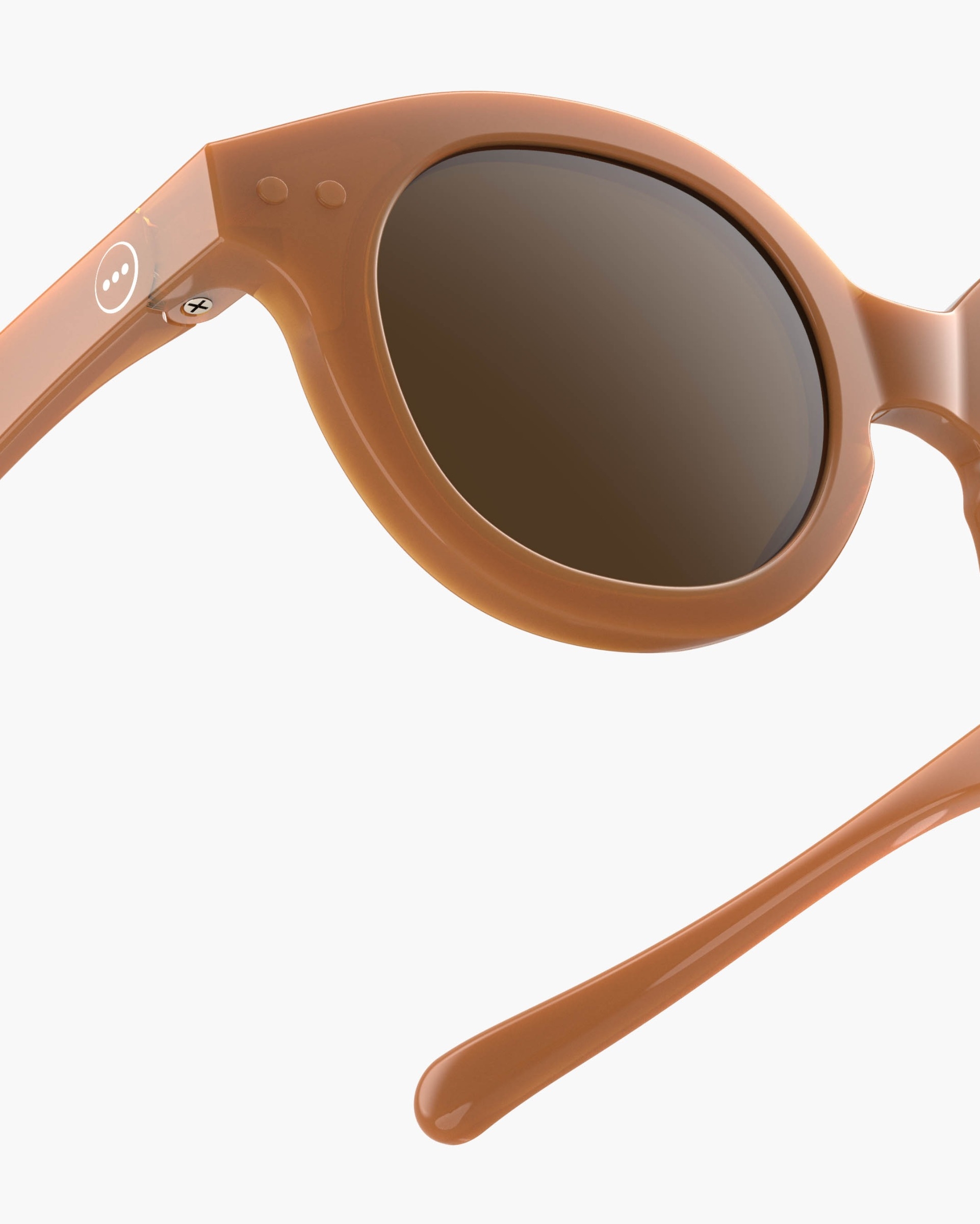 Lunette #c Cookie Dough - BONPOINT X IZIPIZI Carré Marron à la mode - Izipizi