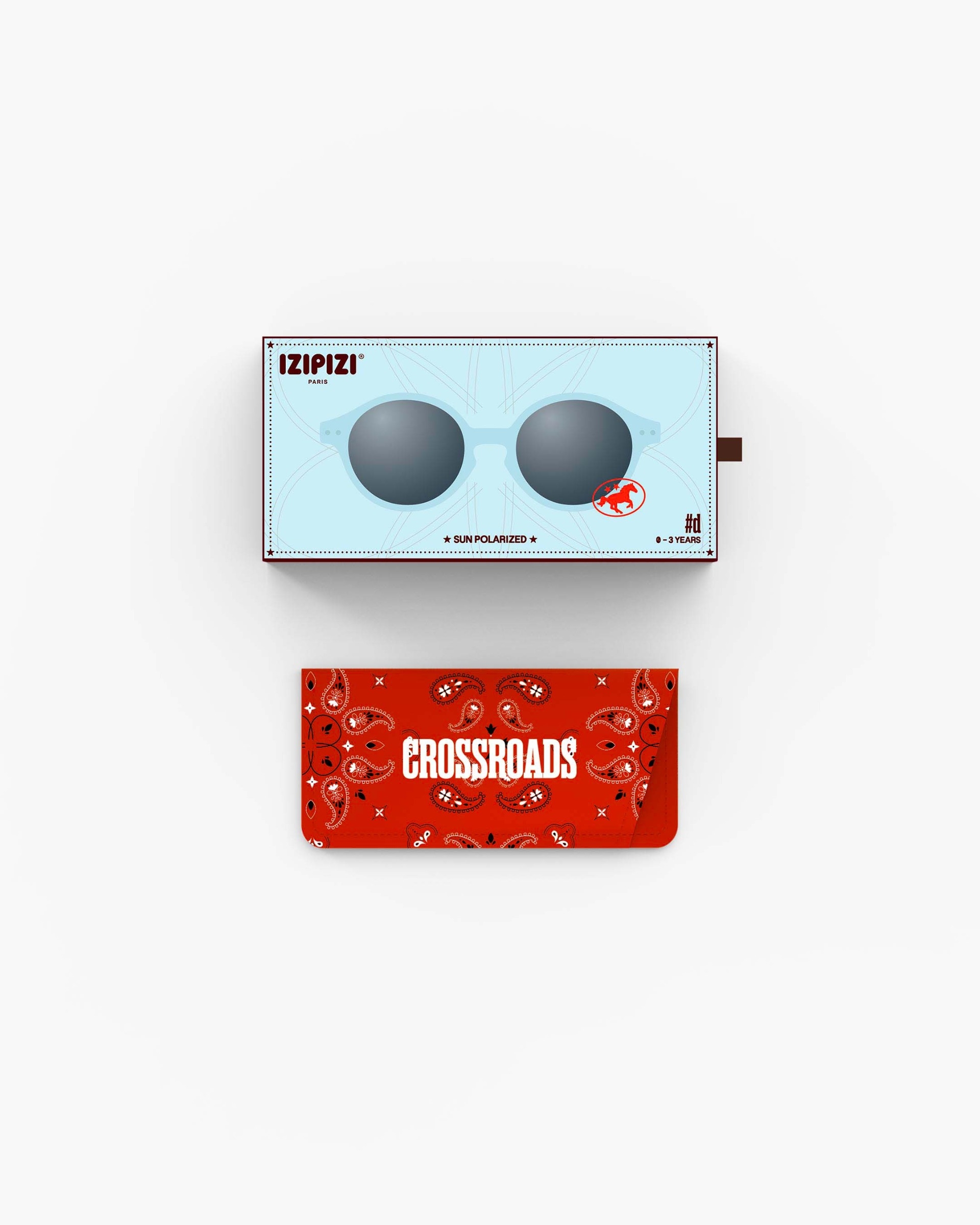 Trendy BABY glasses Mini Me #D Turquoise Stone Pantos - Izipizi