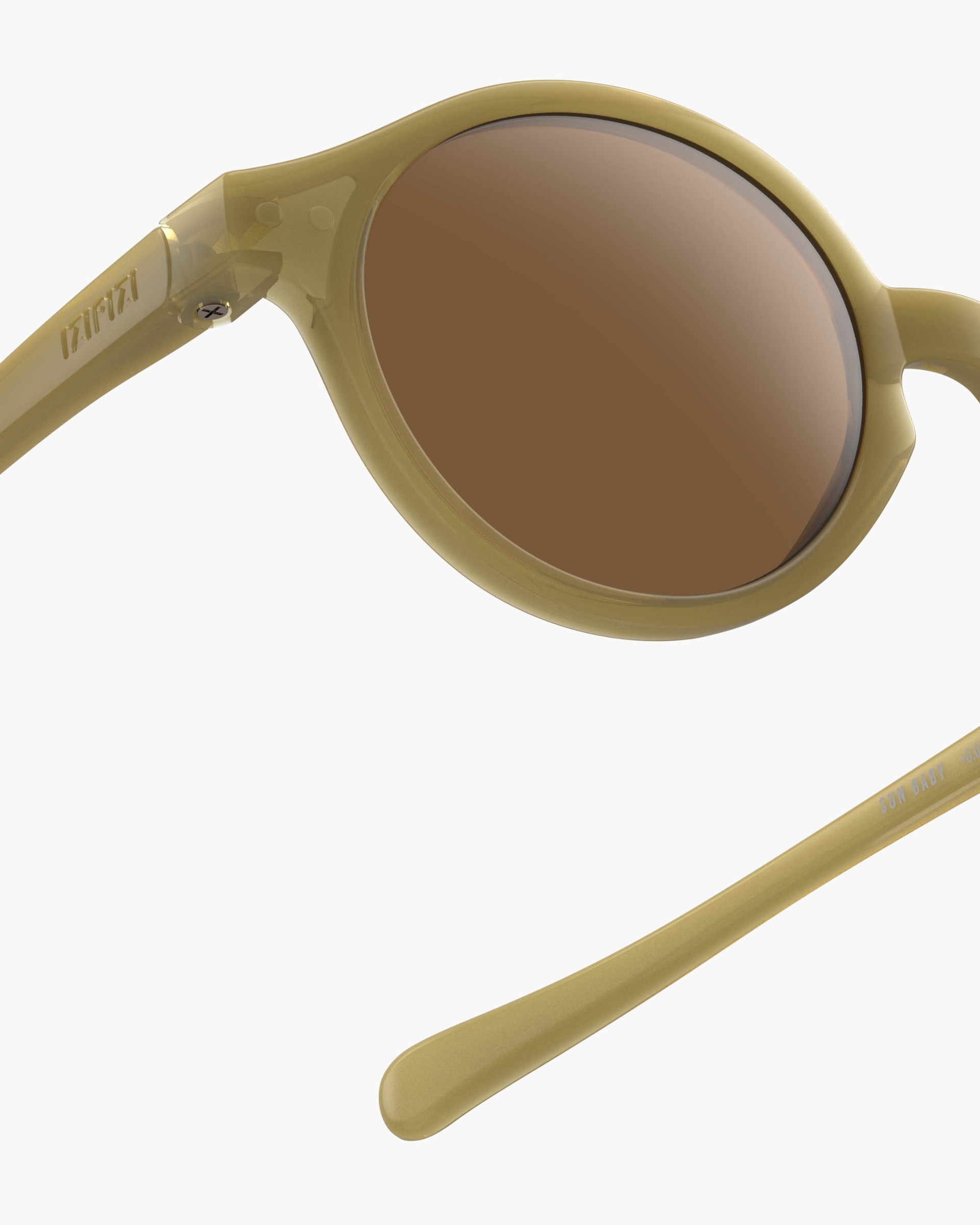 Lunette #d Glossy Kaki Pantos Vert à la mode - Izipizi