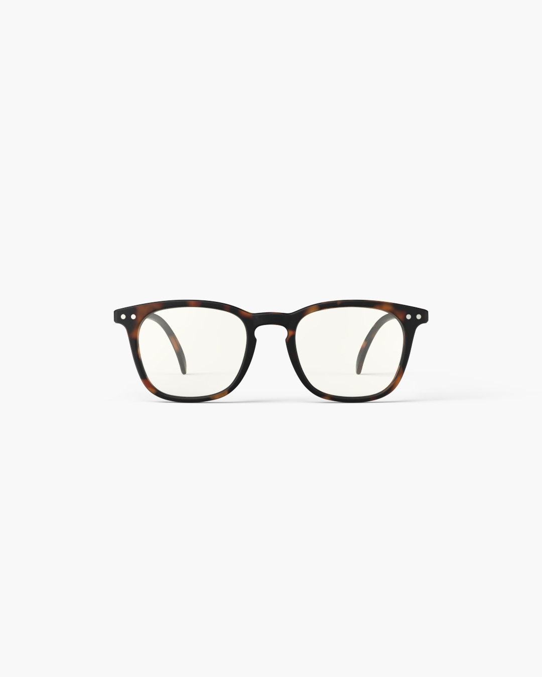 Brille #E Tortoise Trapezförmige Braun - Izipizi