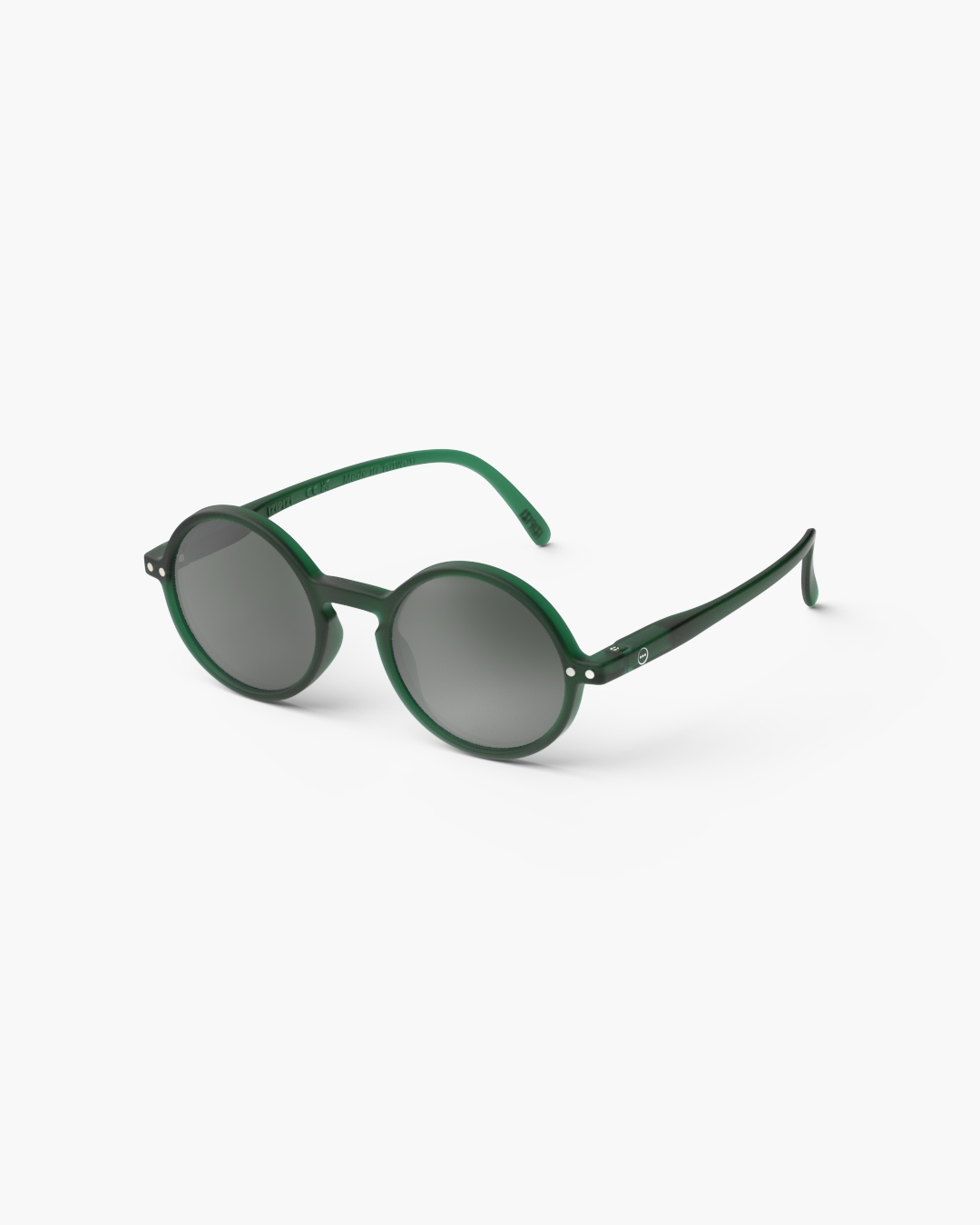 Trendy JUNIOR SUN glasses #g Green Round - Izipizi