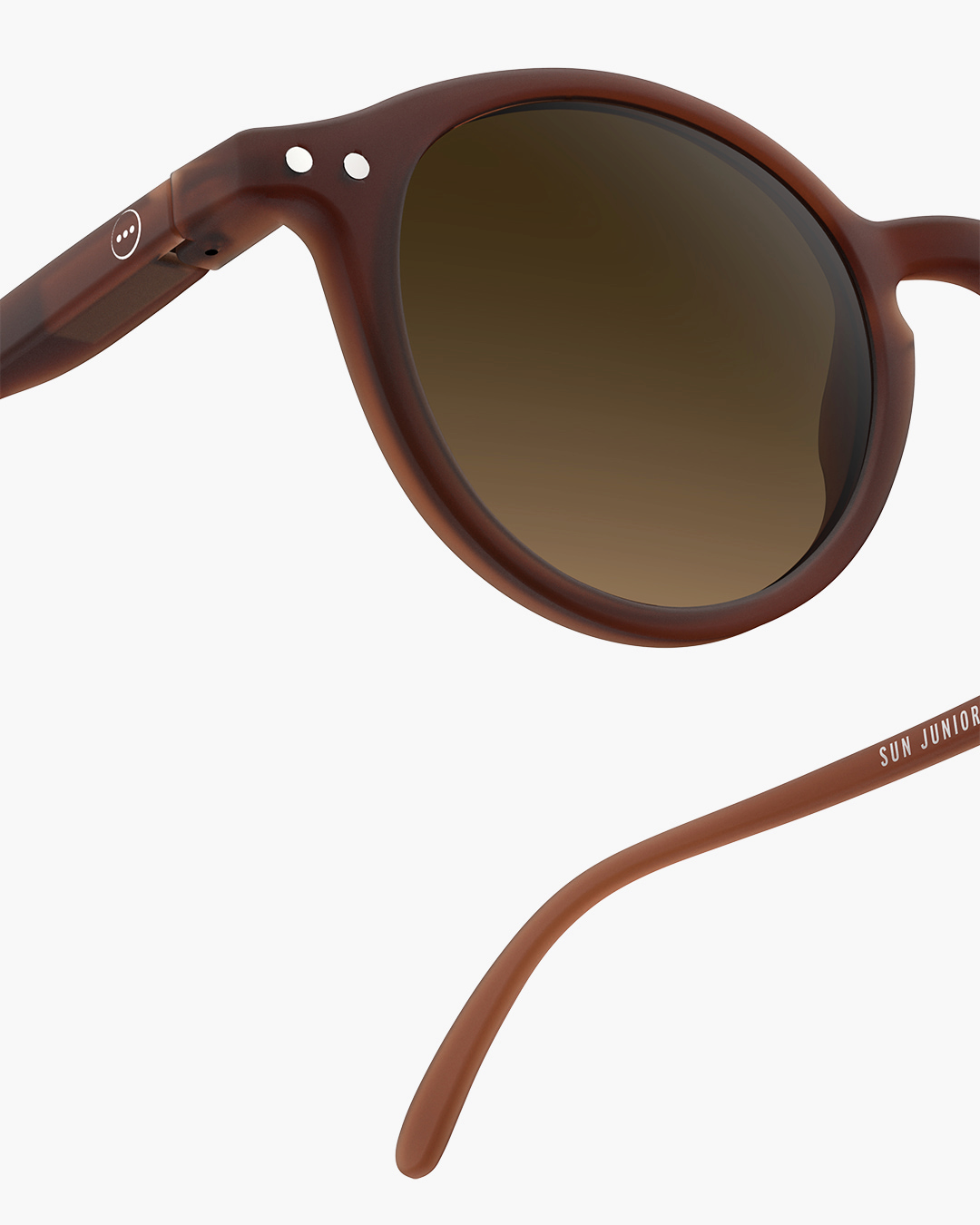 Lunette #d Mahogany - Produit Solidaire Pantos Marron à la mode - Izipizi