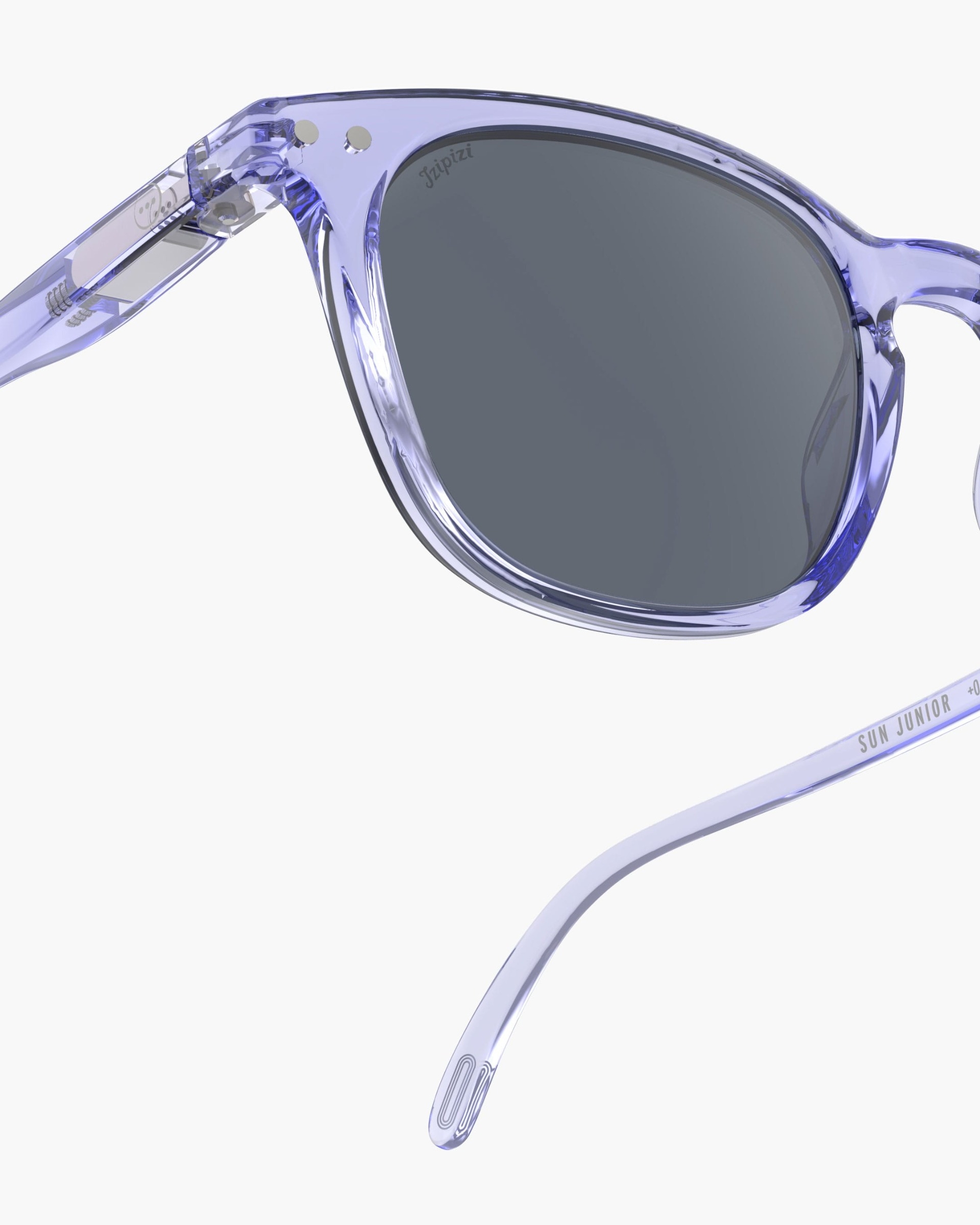 Trendy JUNIOR SUN glasses #e Athletic Purple Trapeze - Izipizi