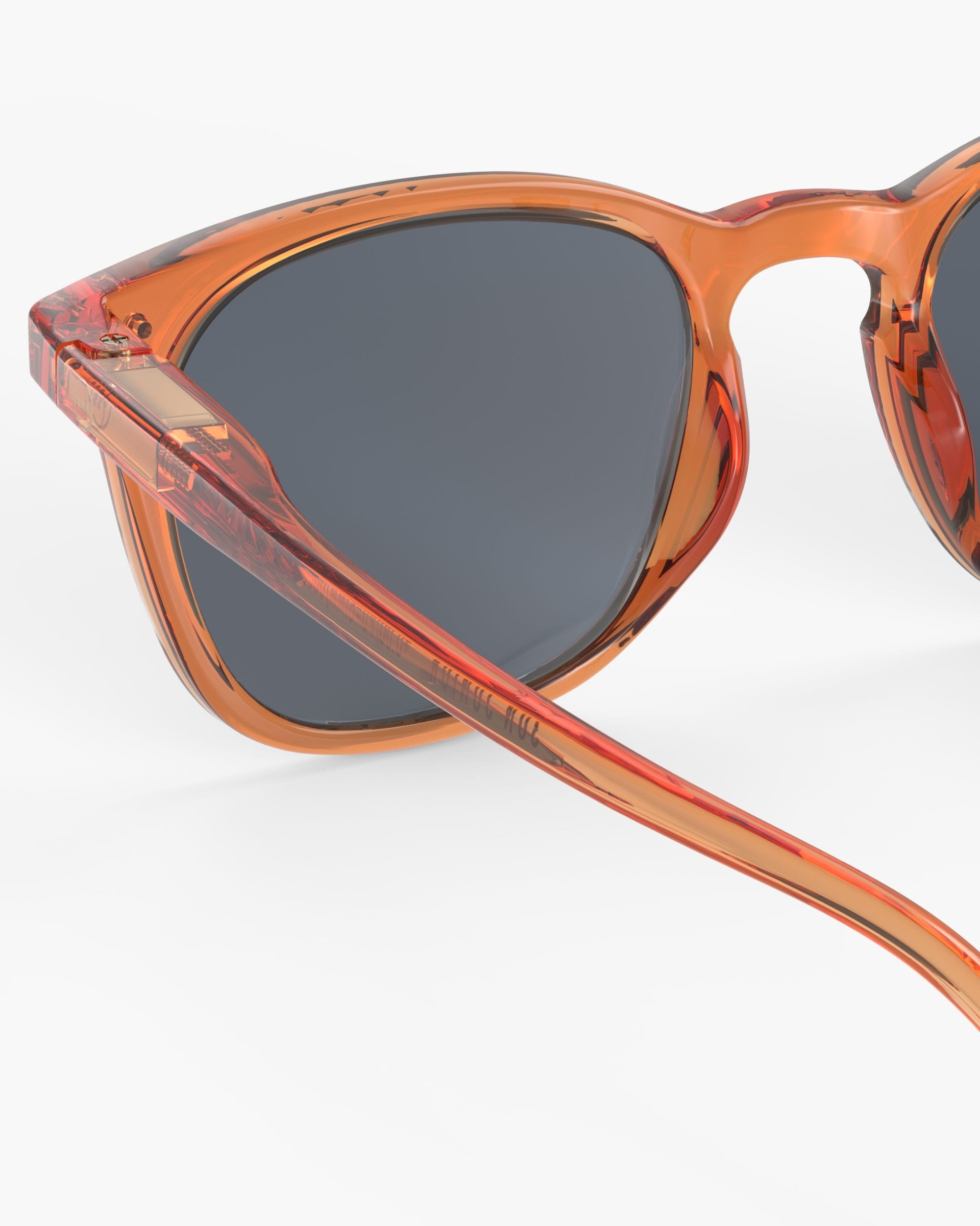 Trendy JUNIOR SUN glasses #e Orange Smash Trapeze - Izipizi