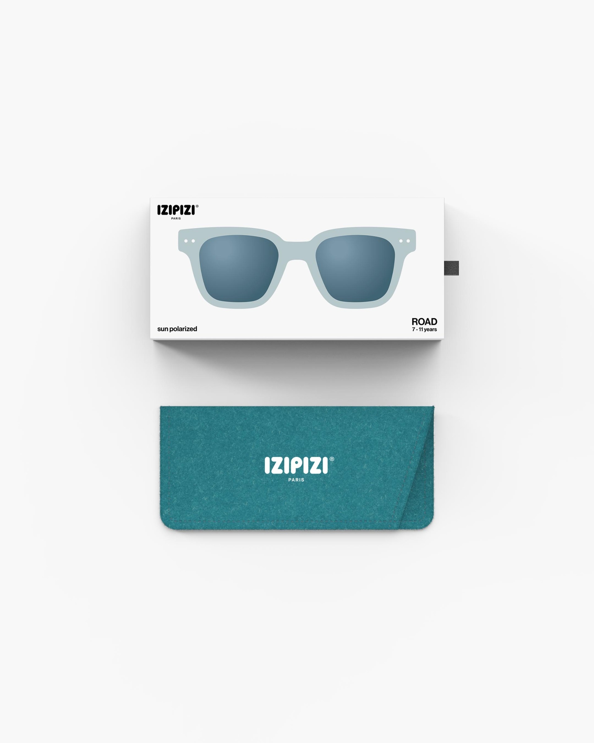 Ochialli Mini Me #ROAD Frozen Blue Trapezoidale Blu - Izipizi