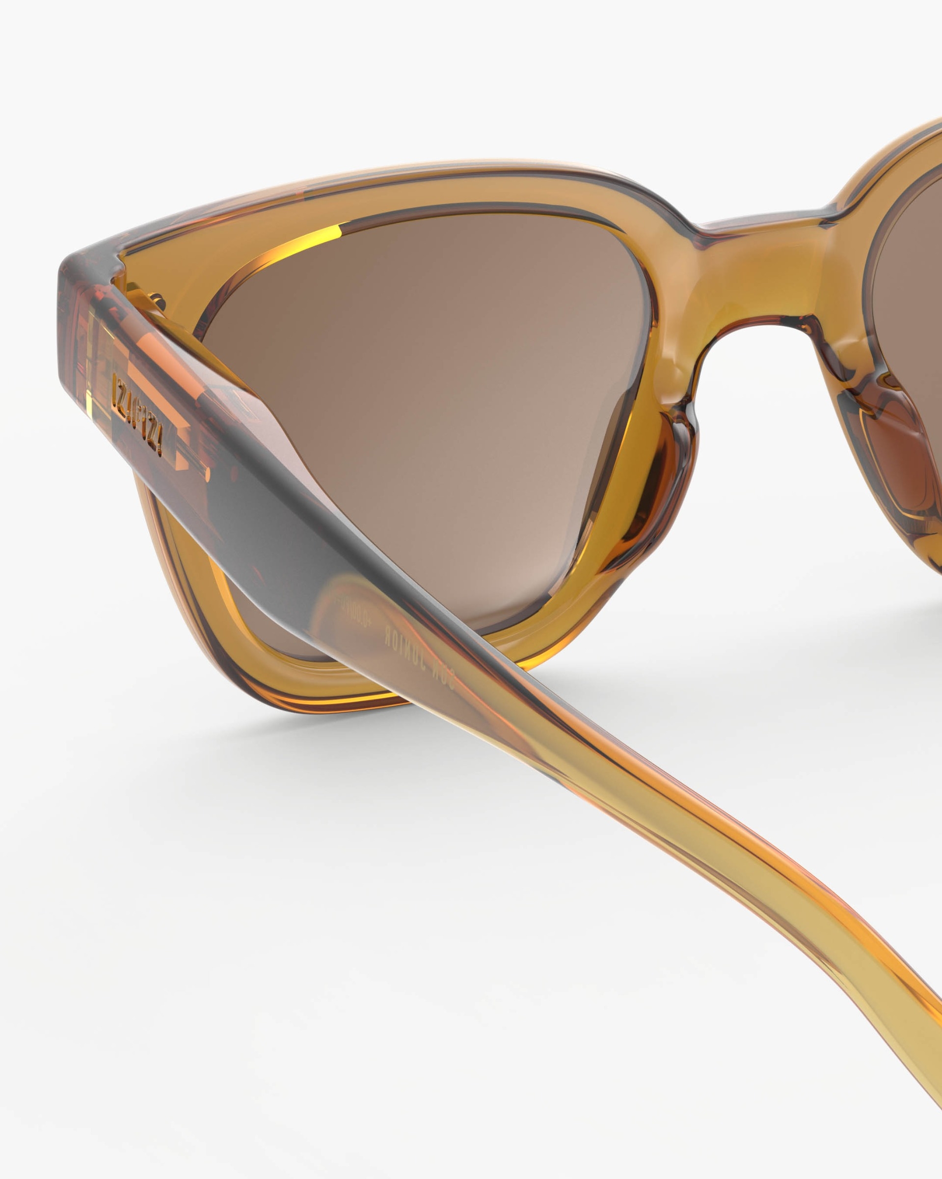 Lunette #road Golden Canyon Trapèze Marron à la mode - Izipizi