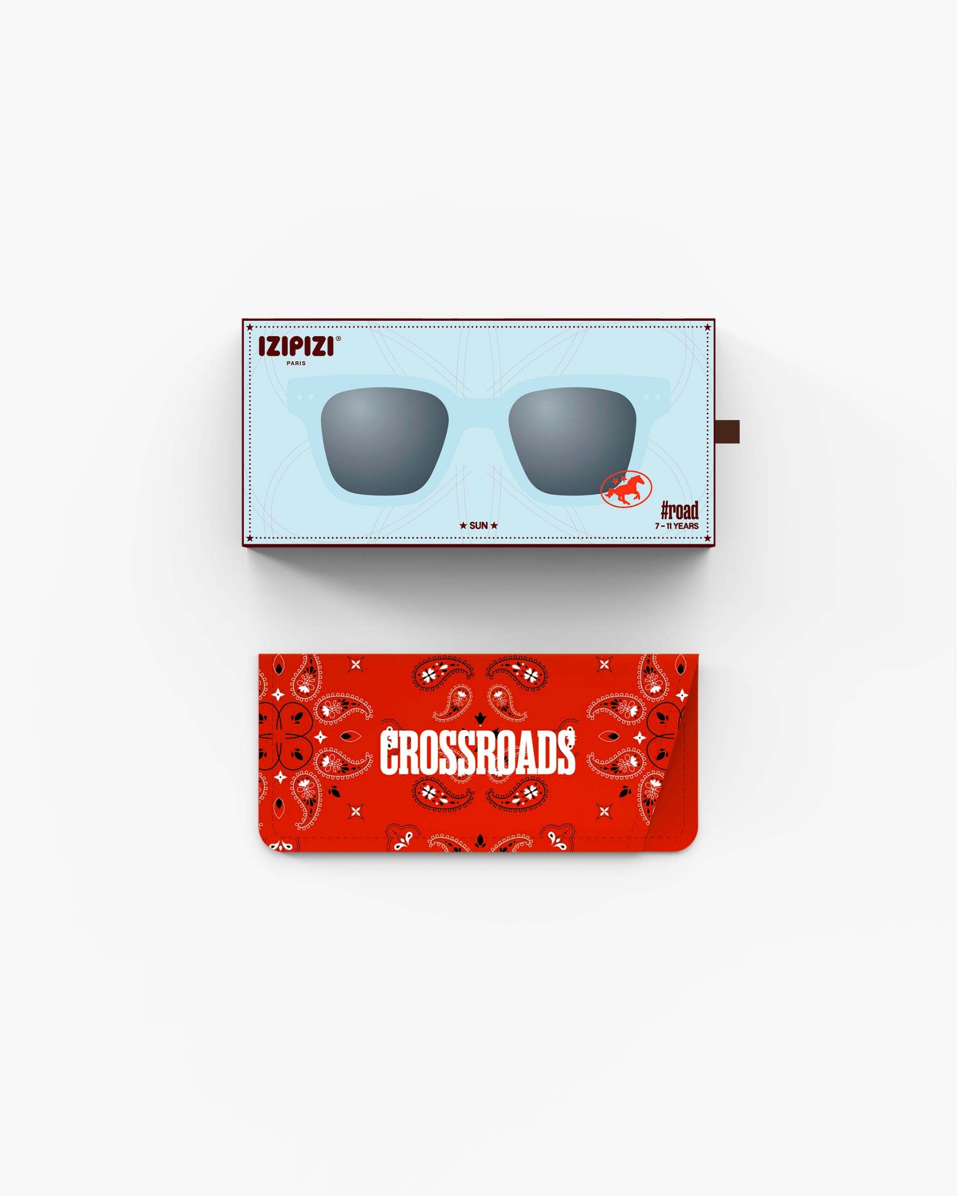 Ochialli #road Turquoise Stone Trapezoidale Blu - Izipizi