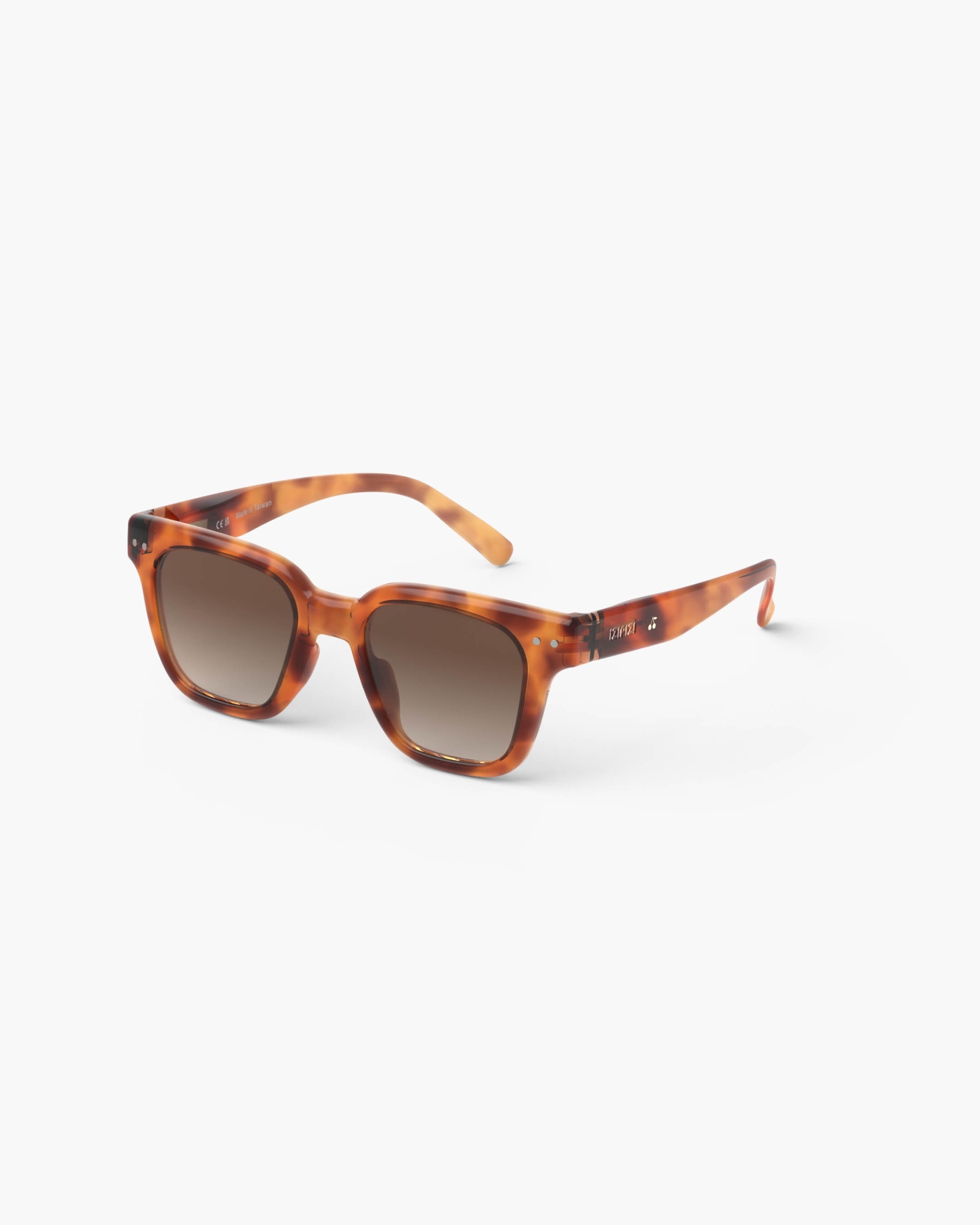 Lunette #road Glossy Havane - BONPOINT X IZIPIZI Trapèze Marron à la mode - Izipizi