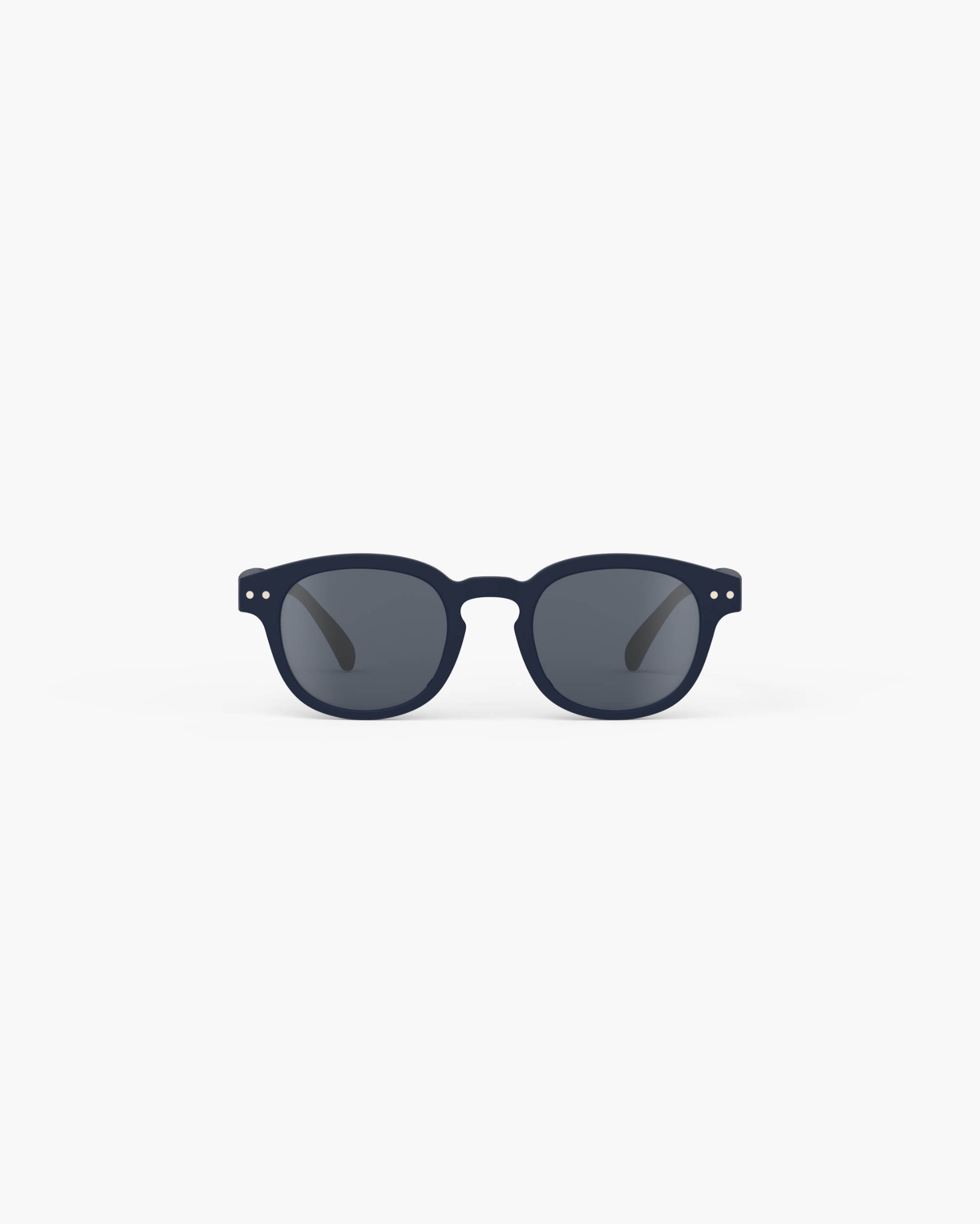 Lunette #c Navy Blue Carré Bleu à la mode - Izipizi