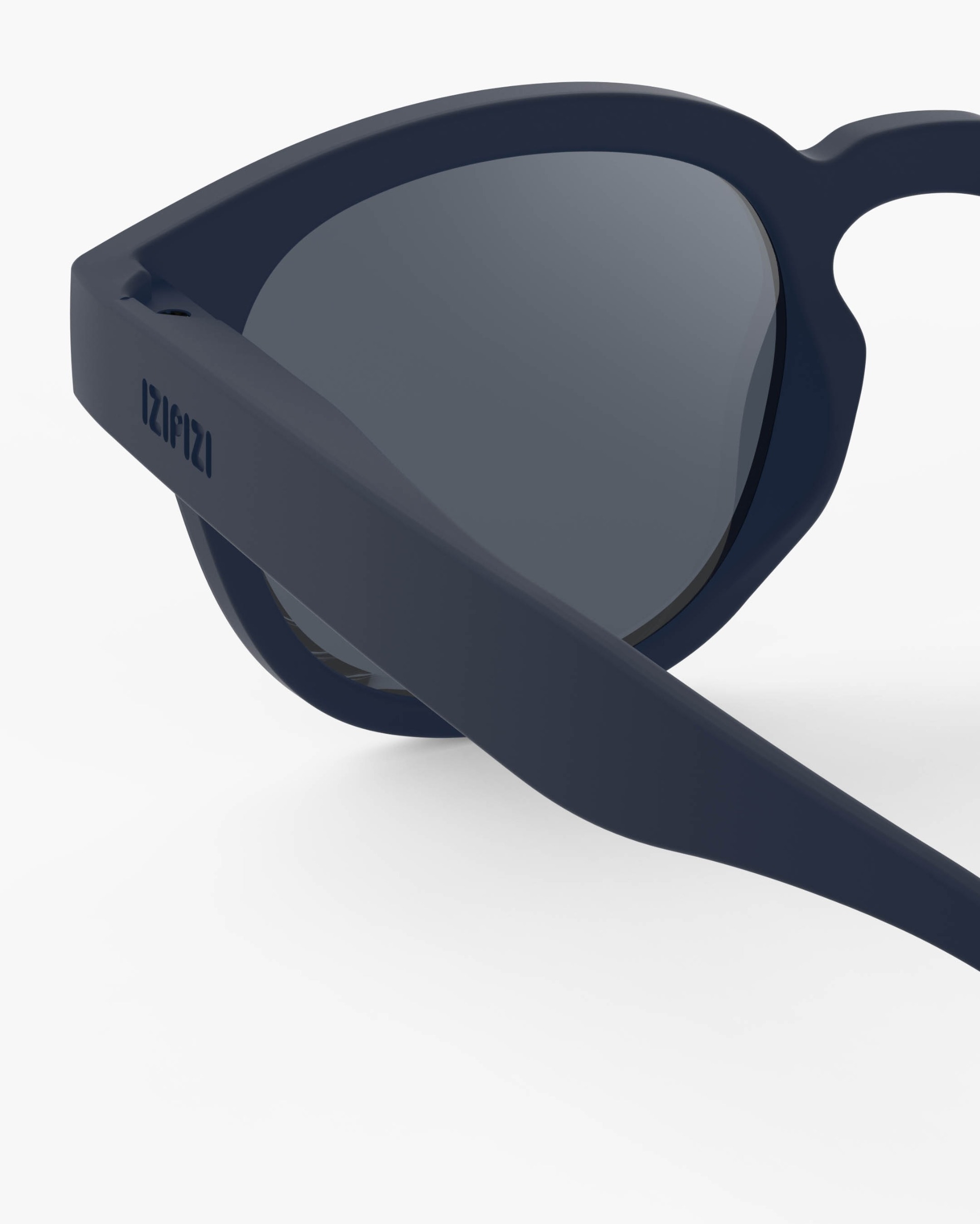 Lunette #c Navy Blue Carré Bleu à la mode - Izipizi