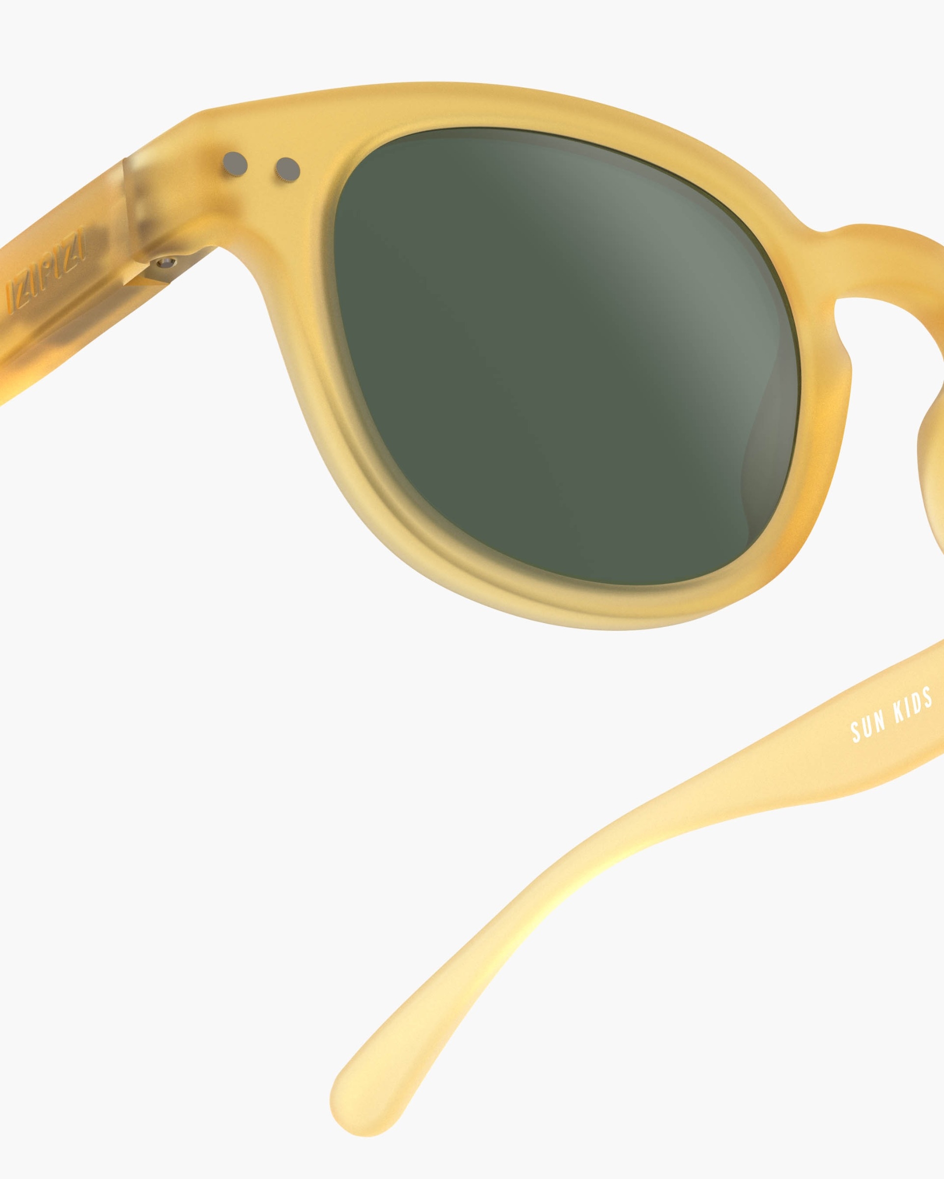 Lunette #c Yellow Honey Carré Jaune à la mode - Izipizi