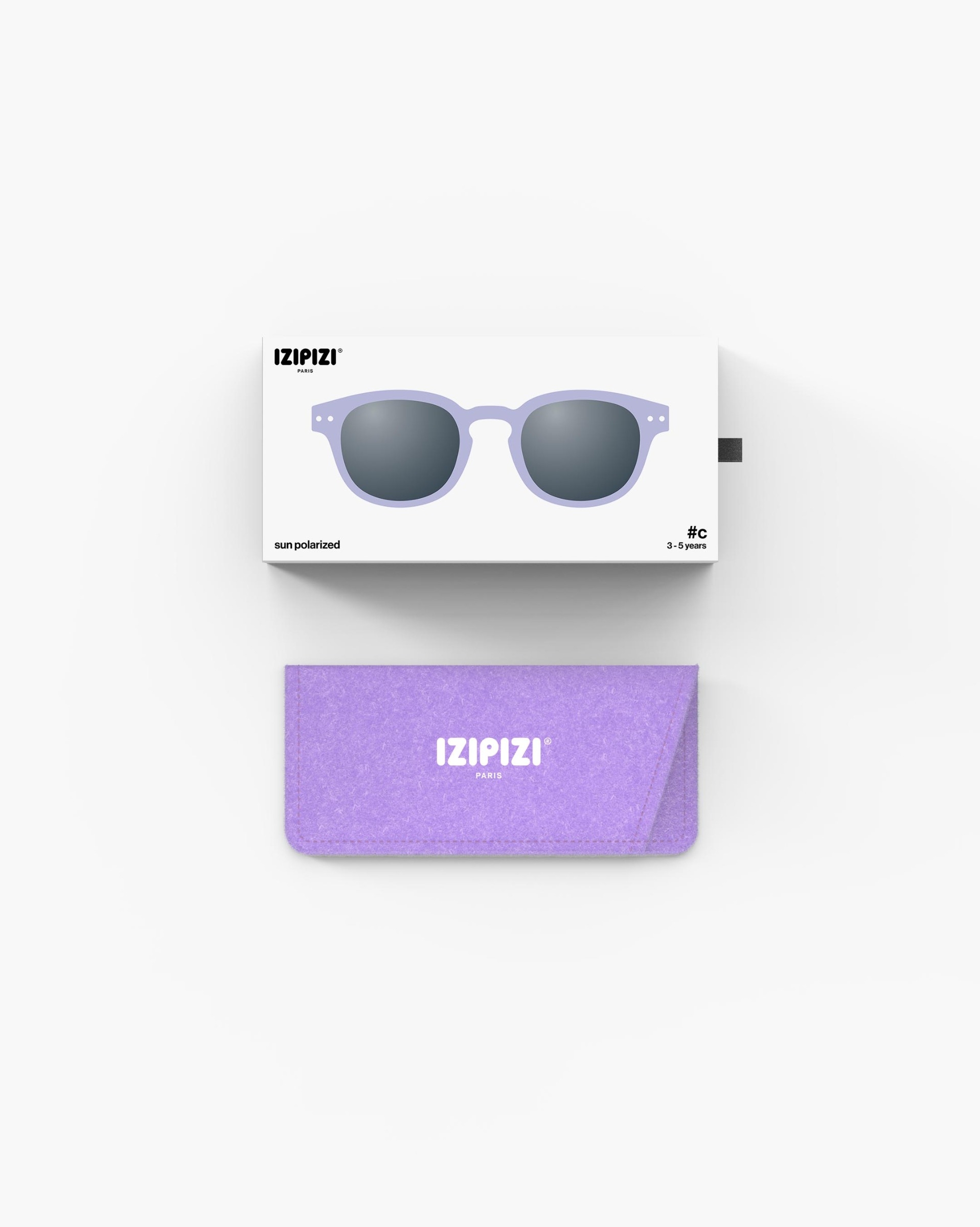 Trendy CHILD 3-5 Y glasses #c Lavender Square - Izipizi