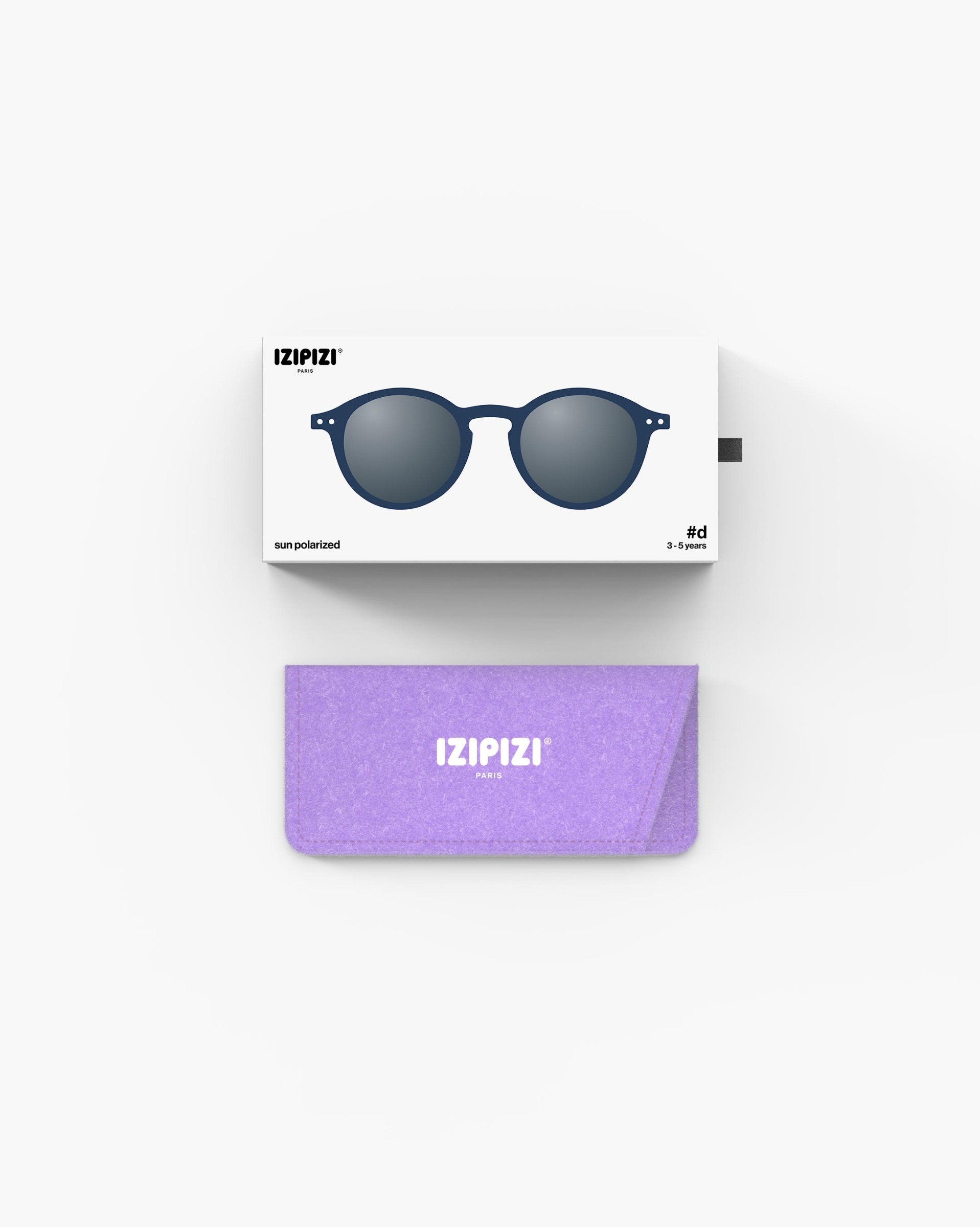 Trendy CHILD 3-5 Y glasses #d Navy Blue Pantos - Izipizi